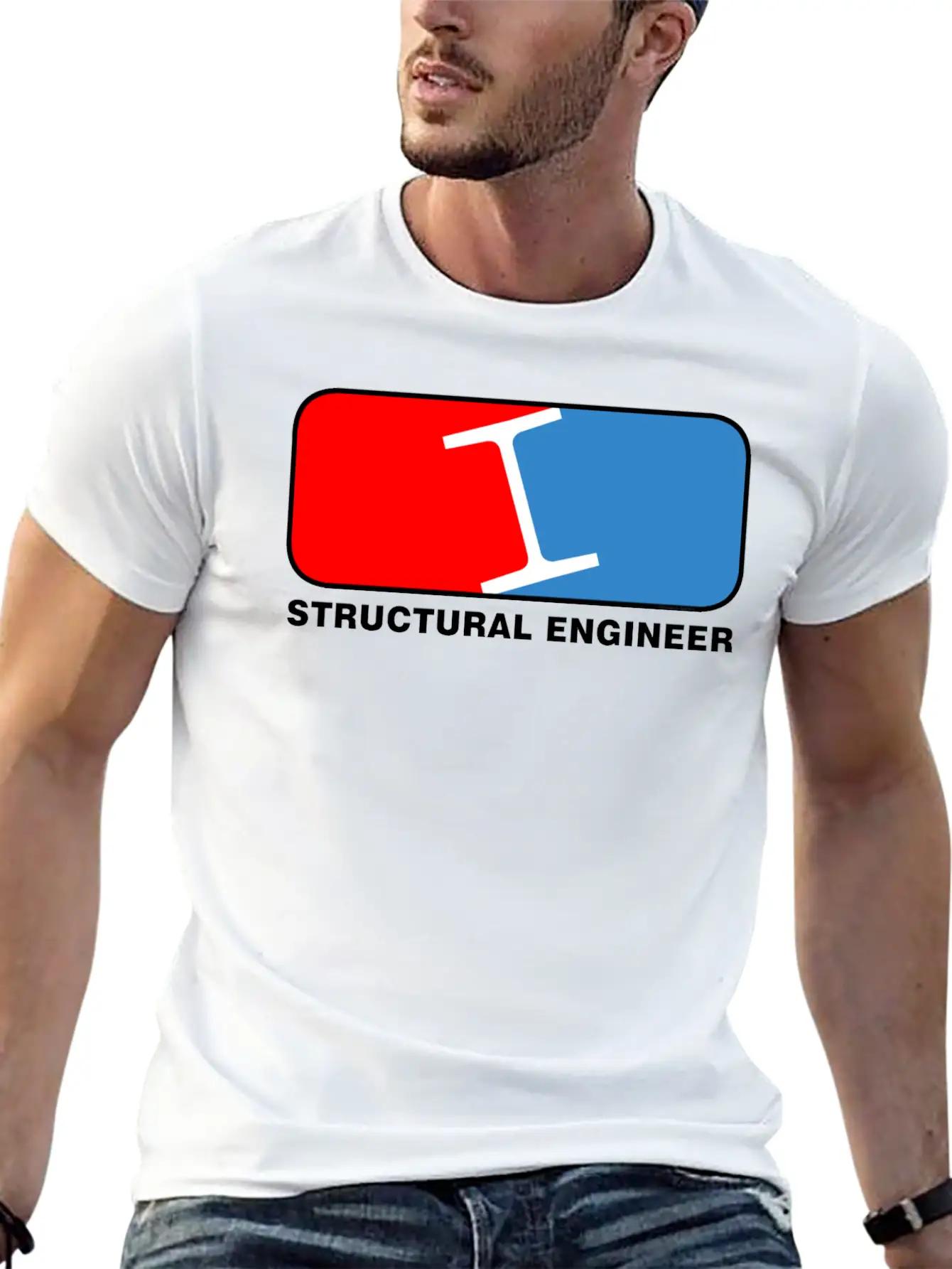 Structural Engineer League Unisex Short Sleeve Soft Cotton T-Shirt – Casual Everyday Wear