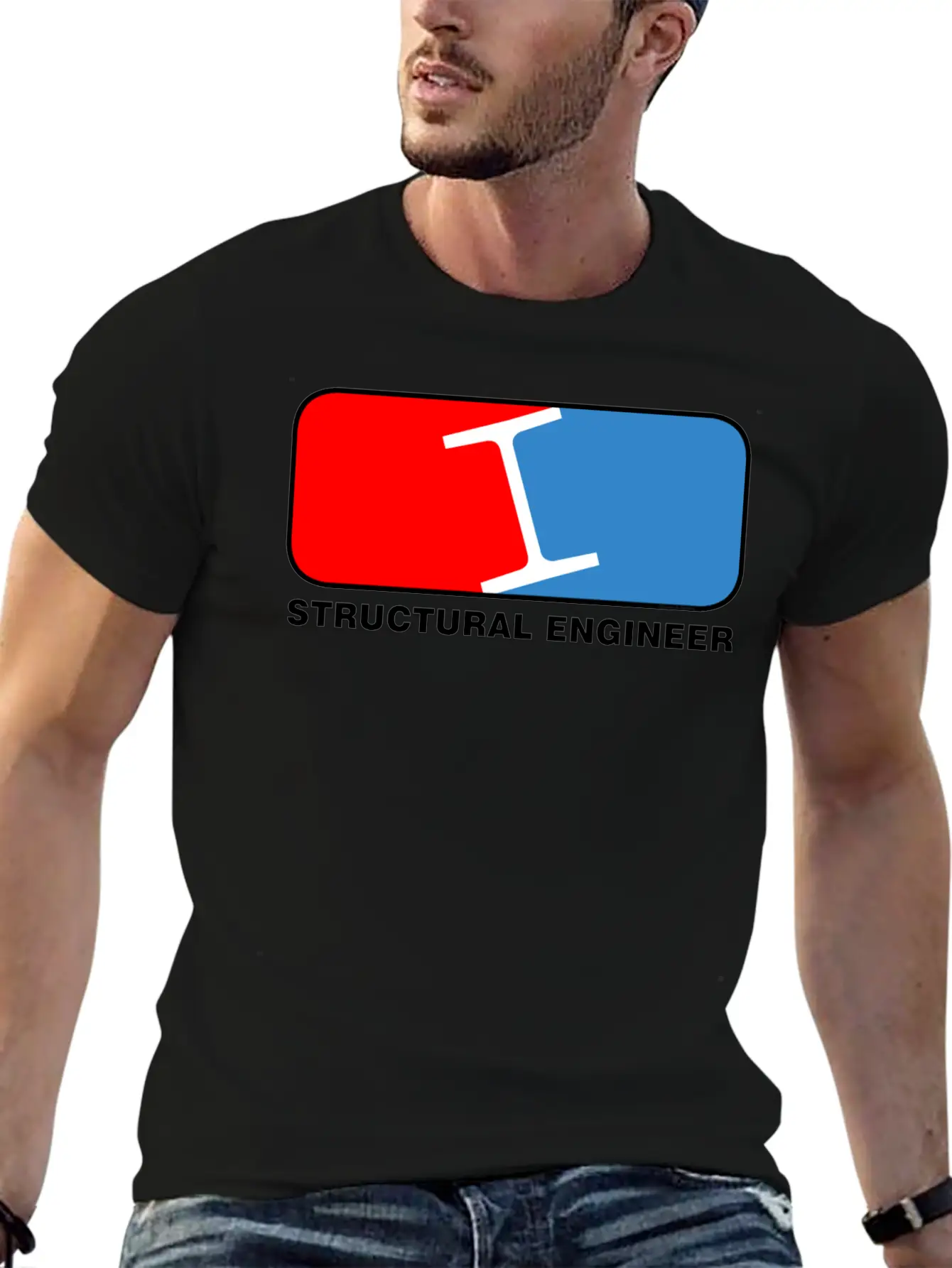 Structural Engineer League Unisex Short Sleeve Soft Cotton T-Shirt – Casual Everyday Wear