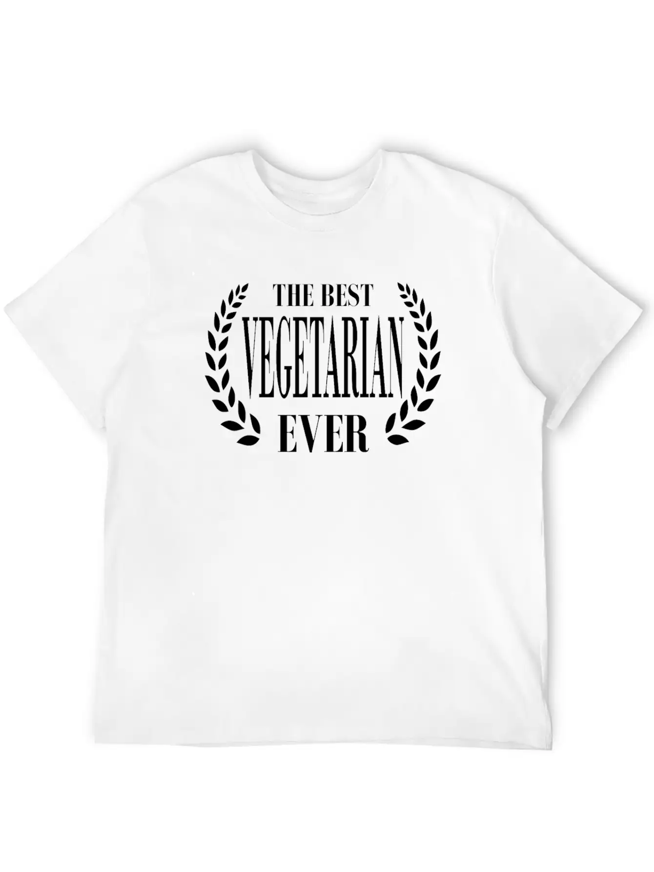STYLISH T-SHIRT FOR THE BEST VEGETARIAN EVER Unisex Short Sleeve Soft Cotton T-Shirt – Casual Everyday Wear