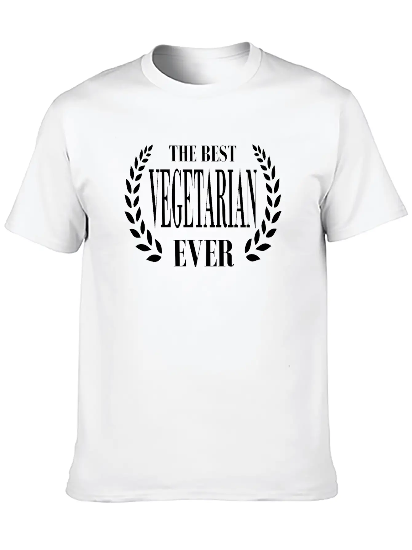 STYLISH T-SHIRT FOR THE BEST VEGETARIAN EVER Unisex Short Sleeve Soft Cotton T-Shirt – Casual Everyday Wear