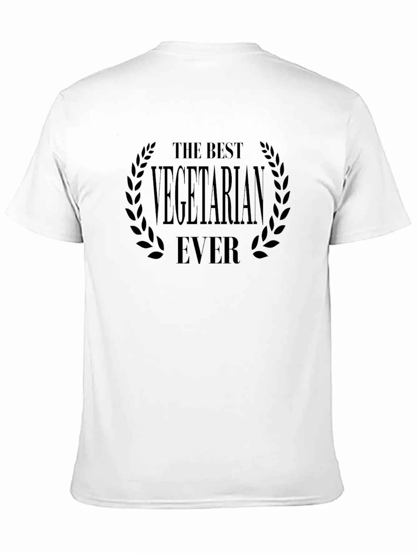 STYLISH T-SHIRT FOR THE BEST VEGETARIAN EVER Unisex Short Sleeve Soft Cotton T-Shirt – Casual Everyday Wear