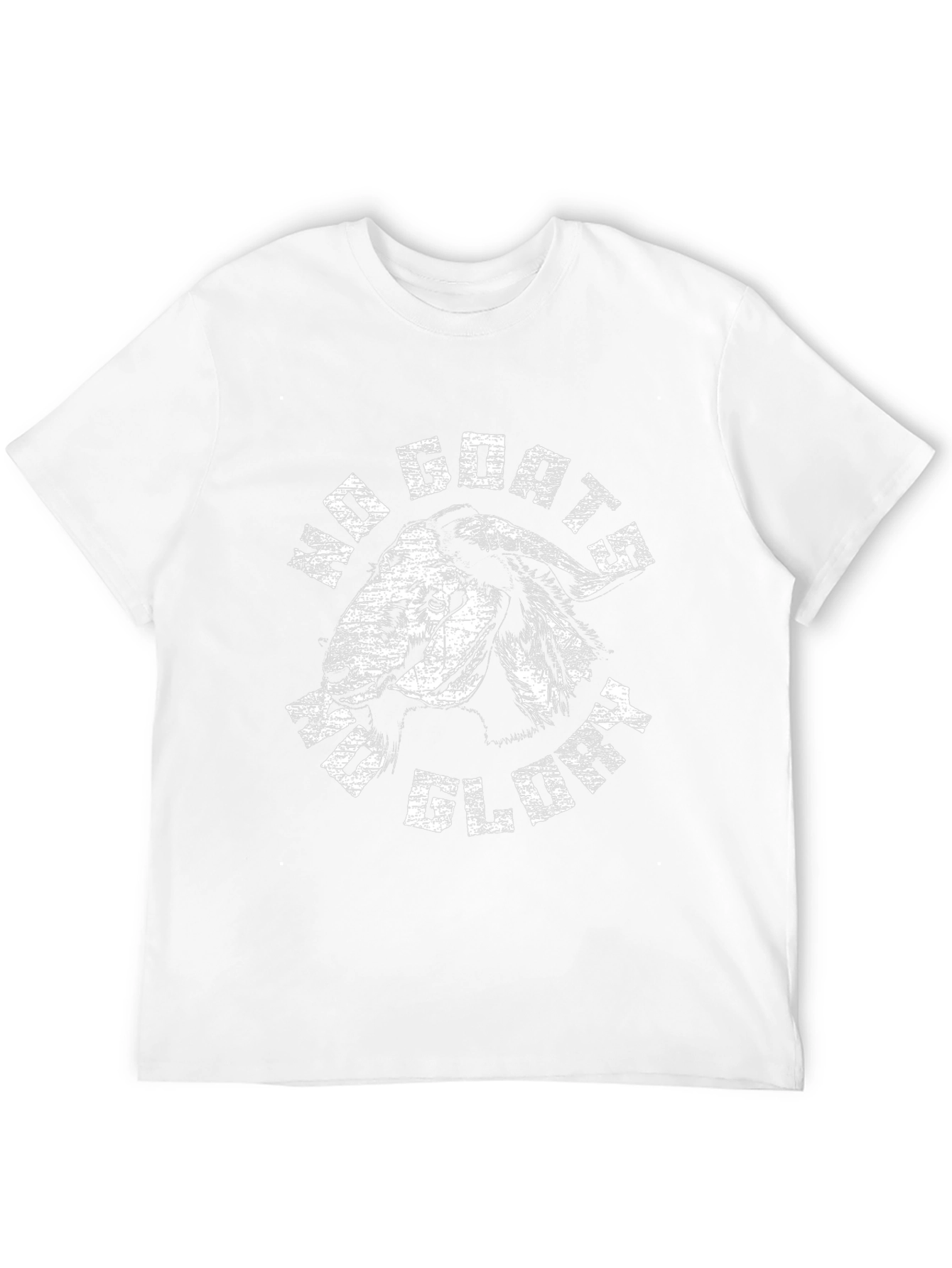 No Goats No Glory Black Graphic Tee