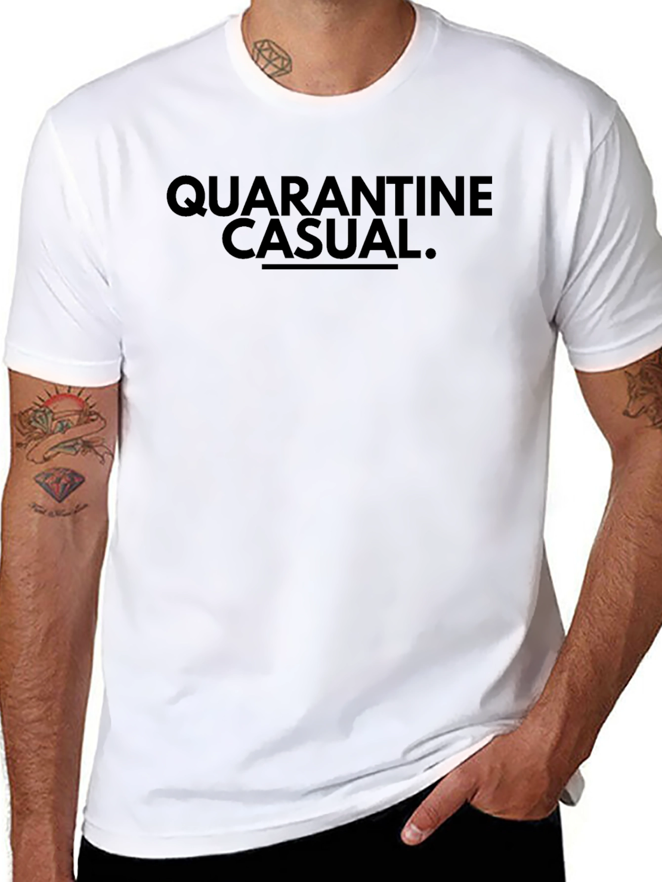 Quarantine Casual T-Shirt - Soft Cotton Tee