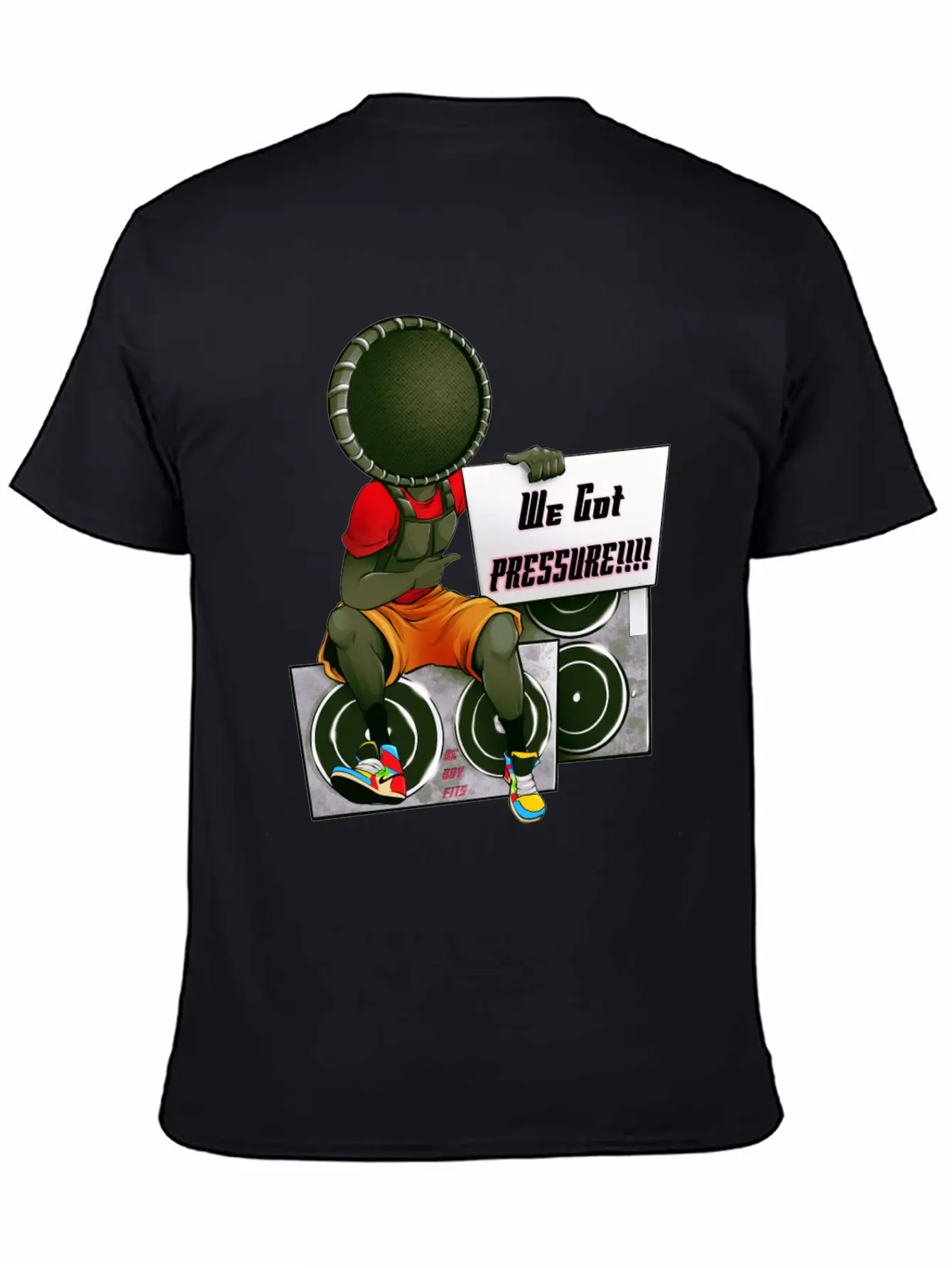 Subwoofer Bass Head Pressure Timeless Short Sleeve Tee – Comfy And Minimalist Design