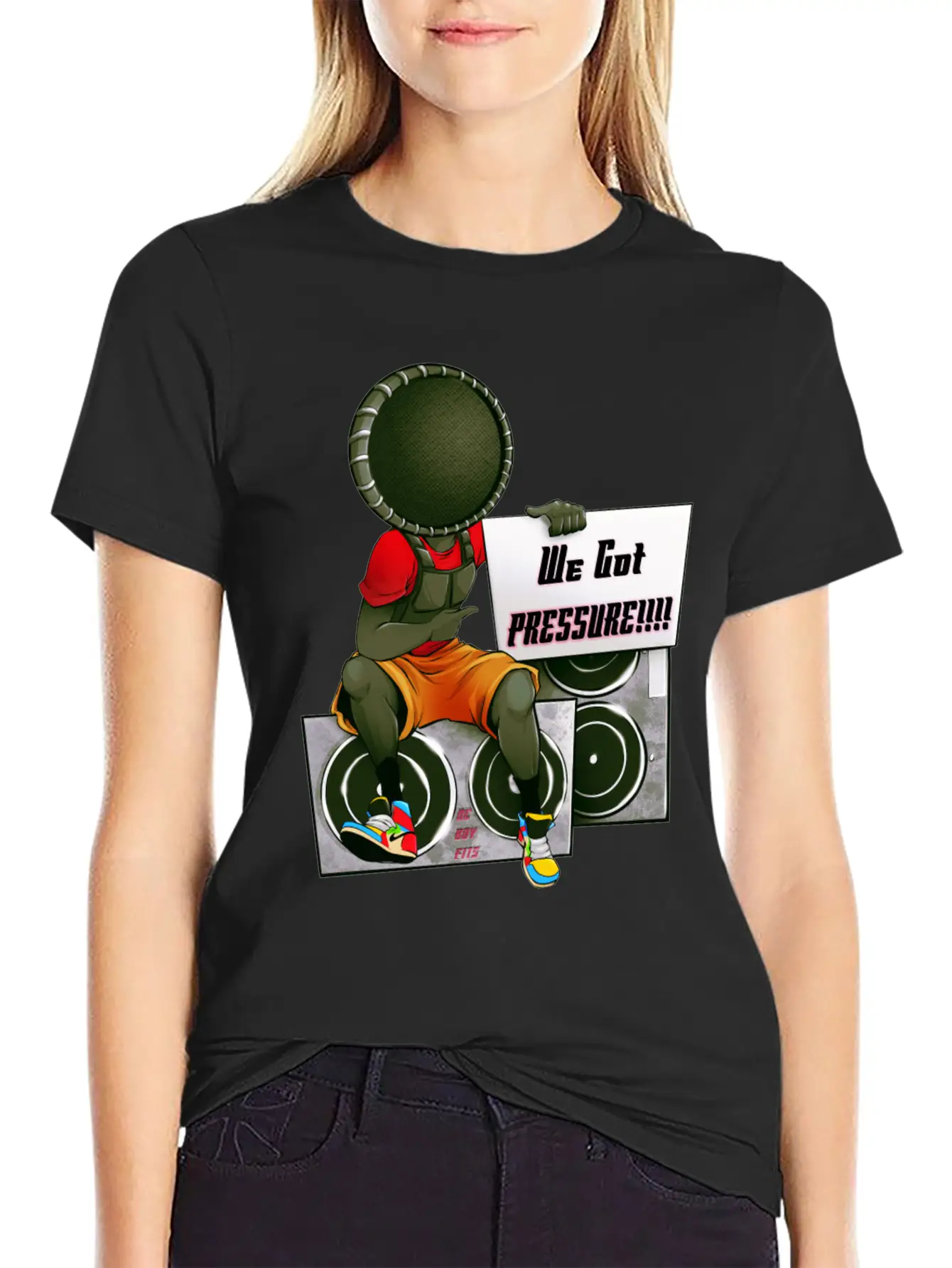 Subwoofer Bass Head Pressure Timeless Short Sleeve Tee – Comfy And Minimalist Design