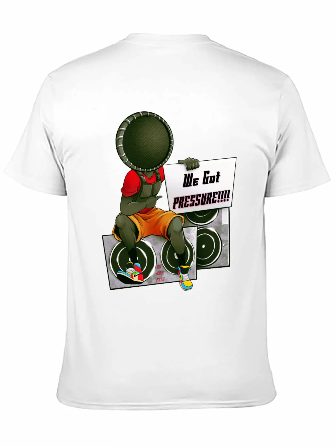 Subwoofer Bass Head Pressure Timeless Short Sleeve Tee – Comfy And Minimalist Design