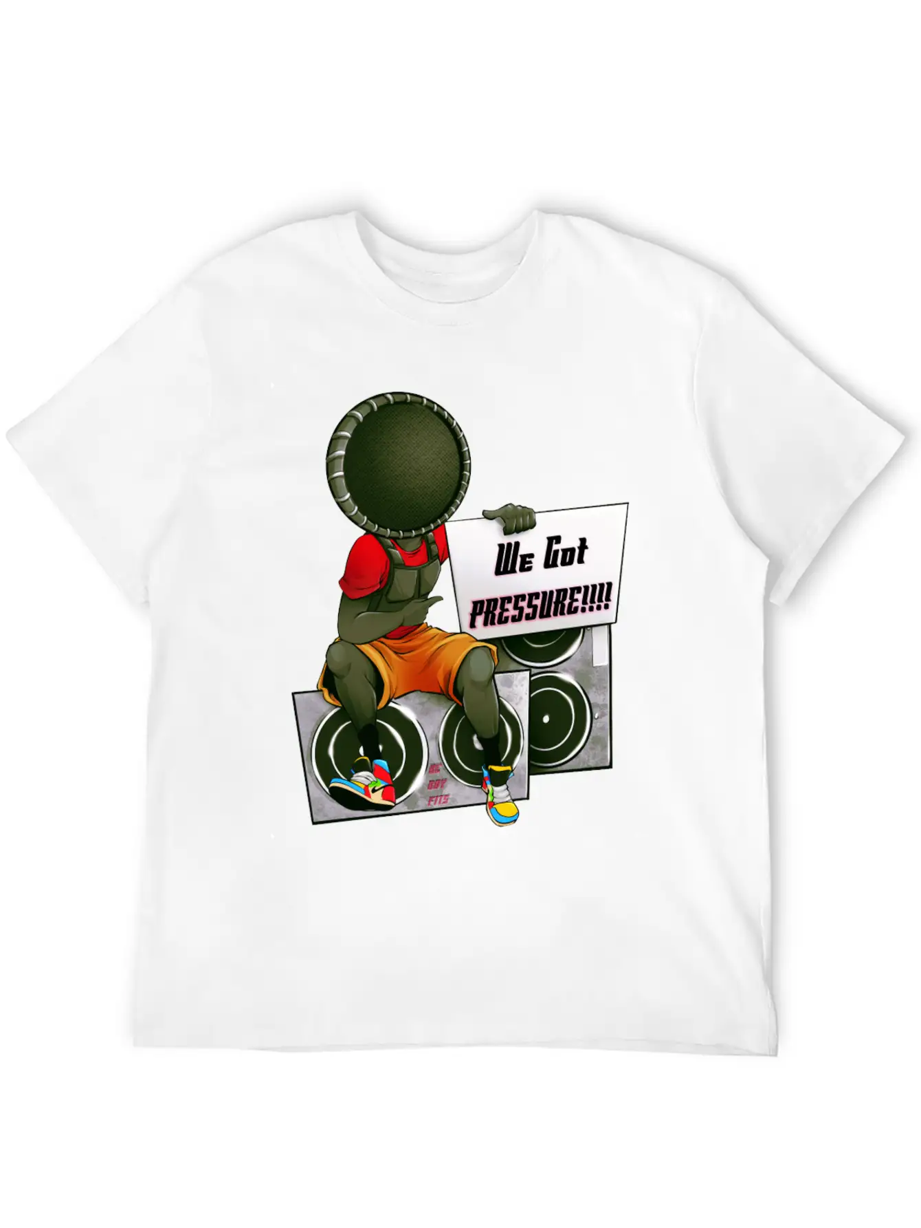 Subwoofer Bass Head Pressure Timeless Short Sleeve Tee – Comfy And Minimalist Design
