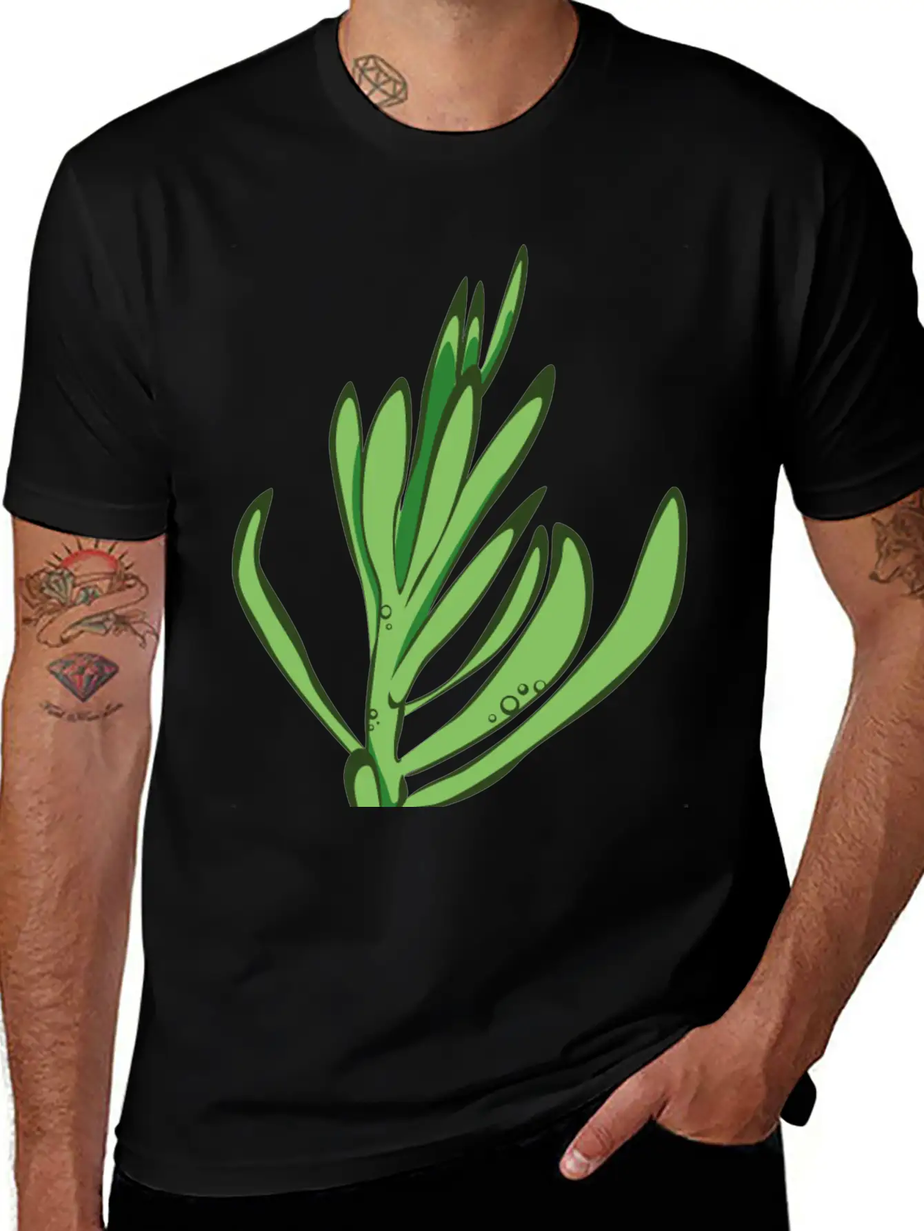 Succulent Basic Graphic T-Shirt – Daily Comfort In Soft Cotton