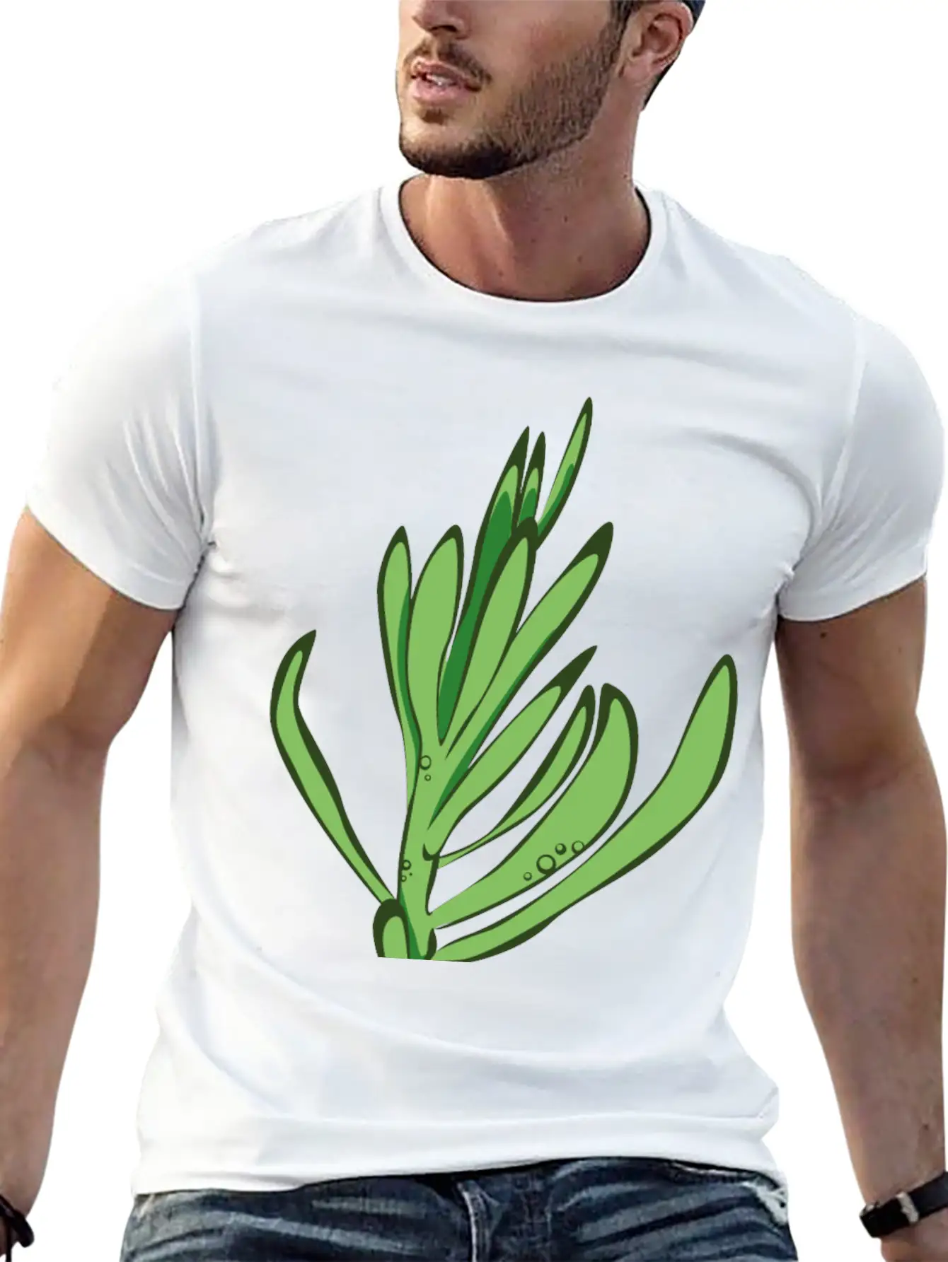 Succulent Basic Graphic T-Shirt – Daily Comfort In Soft Cotton
