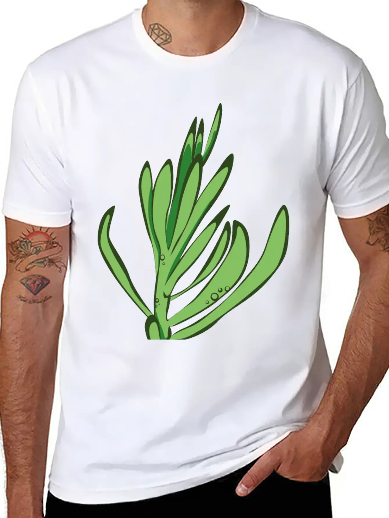 Succulent Basic Graphic T-Shirt – Daily Comfort In Soft Cotton