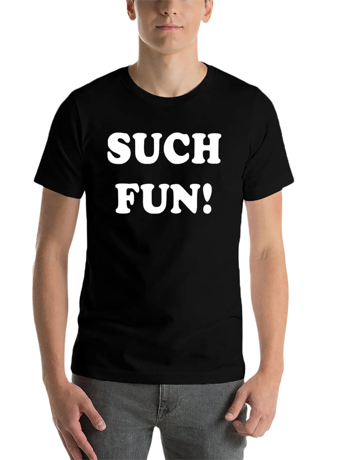 Such Fun V Nec Funny Toke Comedy Miranda Fancy D Timeless Short Sleeve Tee – Comfy And Minimalist Design