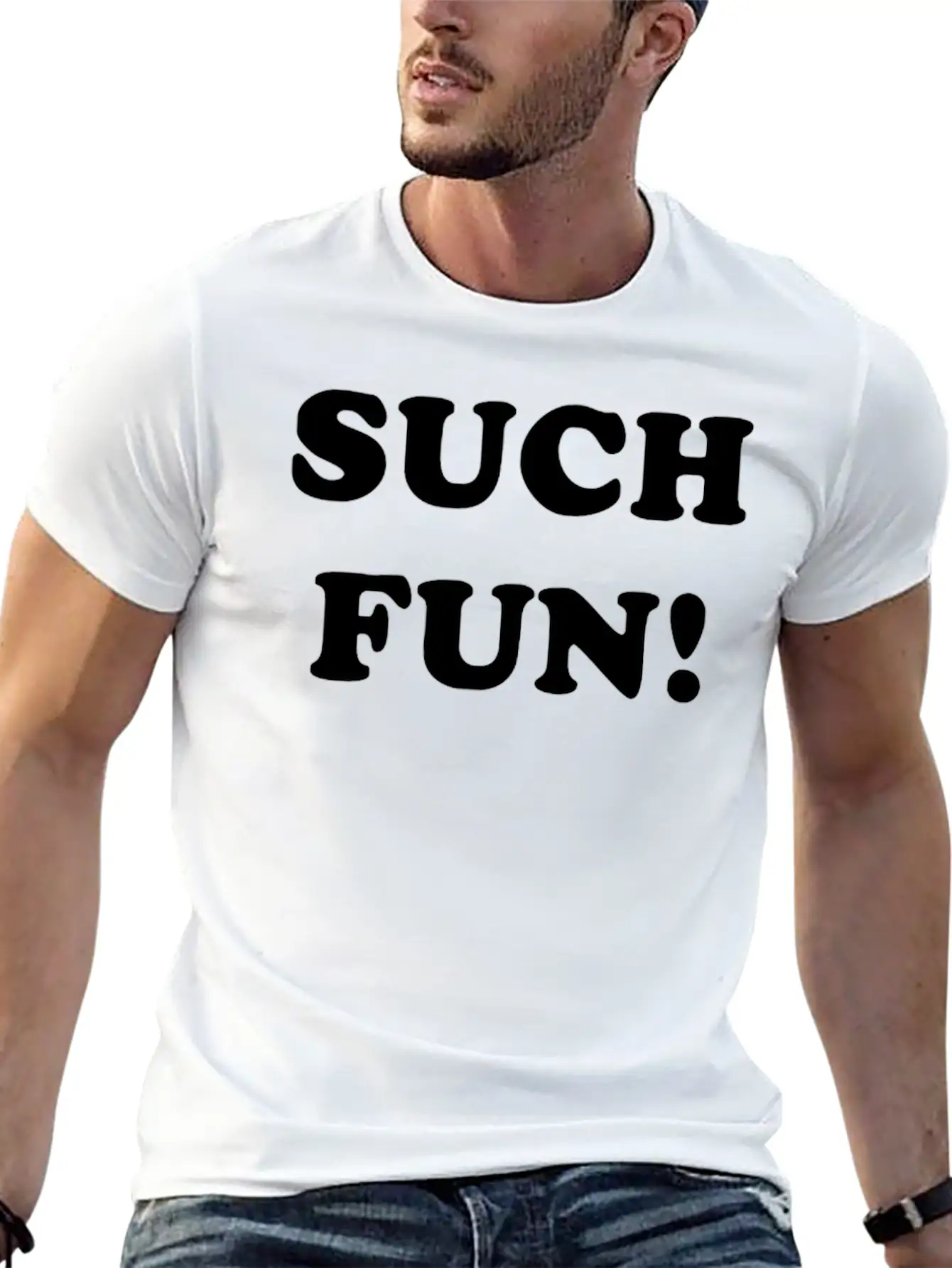 Such Fun V Nec Funny Toke Comedy Miranda Fancy D Timeless Short Sleeve Tee – Comfy And Minimalist Design