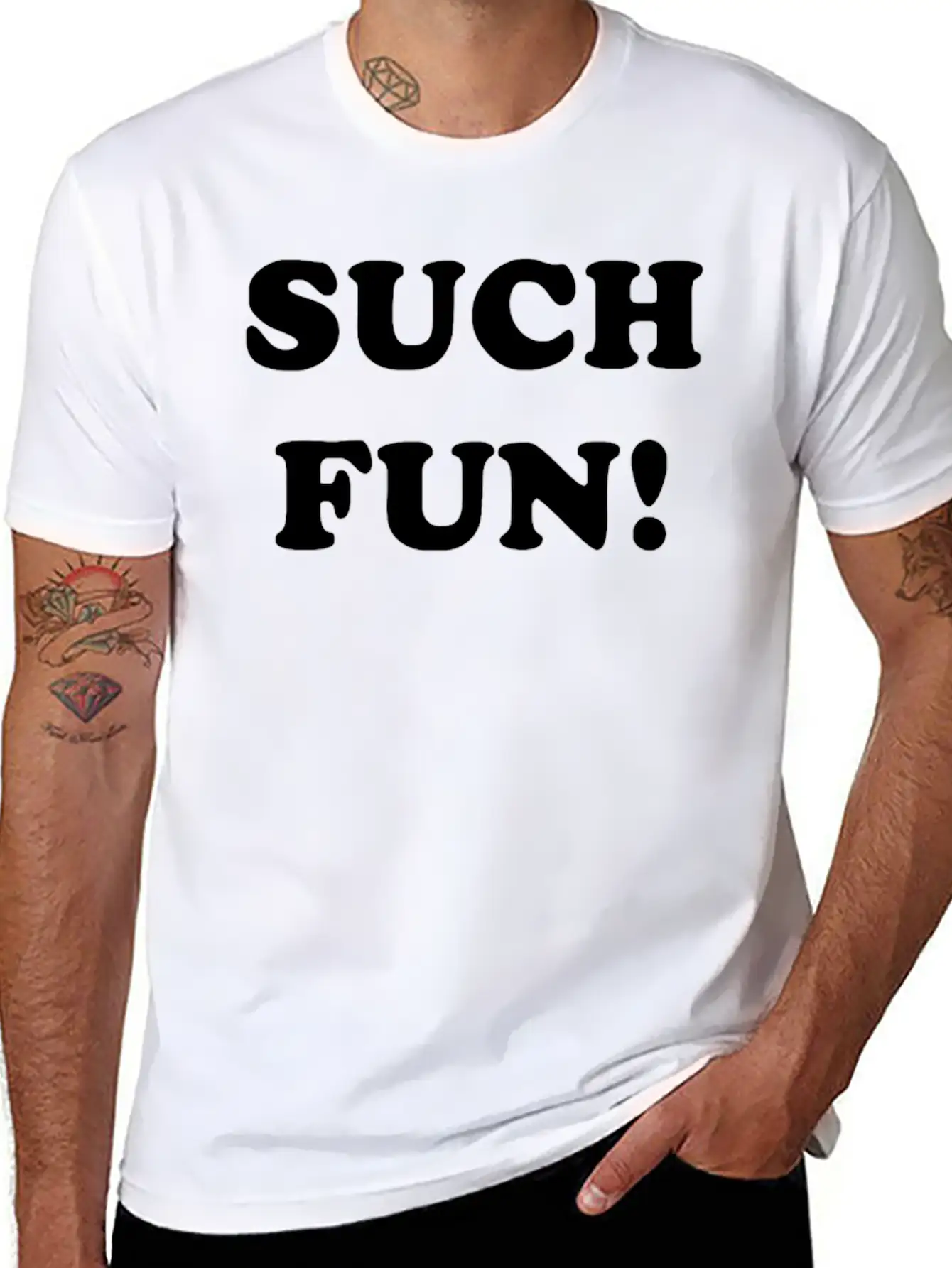 Such Fun V Nec Funny Toke Comedy Miranda Fancy D Timeless Short Sleeve Tee – Comfy And Minimalist Design