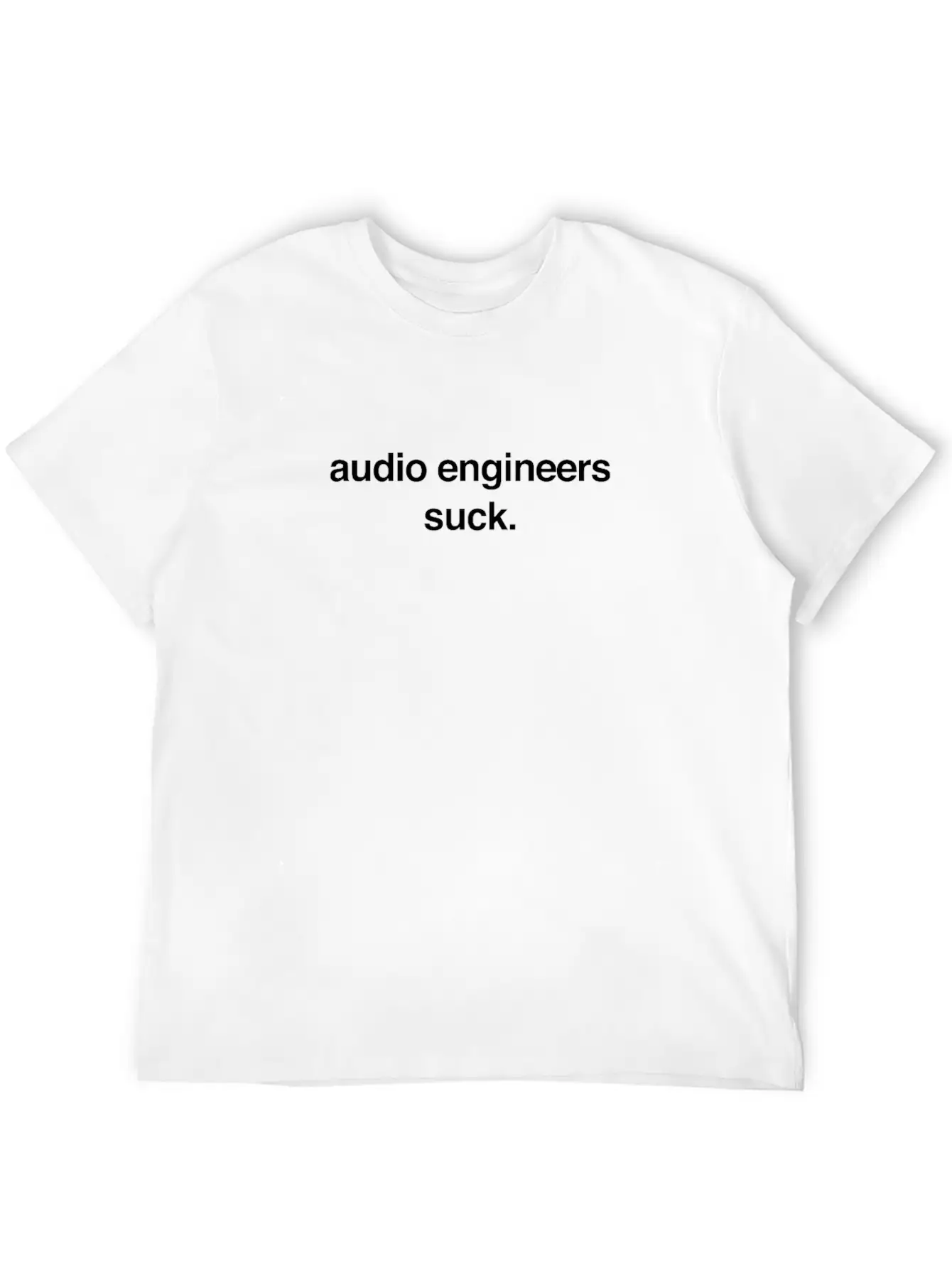 Suck - Audio Engineer / Funny Sound Guy Basic Graphic T-Shirt – Daily Comfort In Soft Cotton