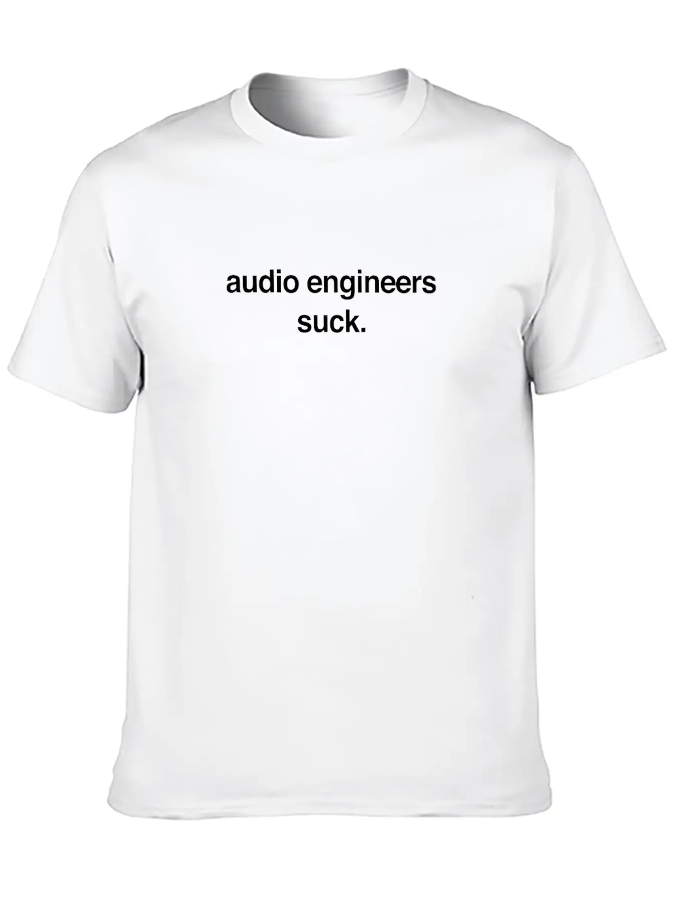Suck - Audio Engineer / Funny Sound Guy Basic Graphic T-Shirt – Daily Comfort In Soft Cotton
