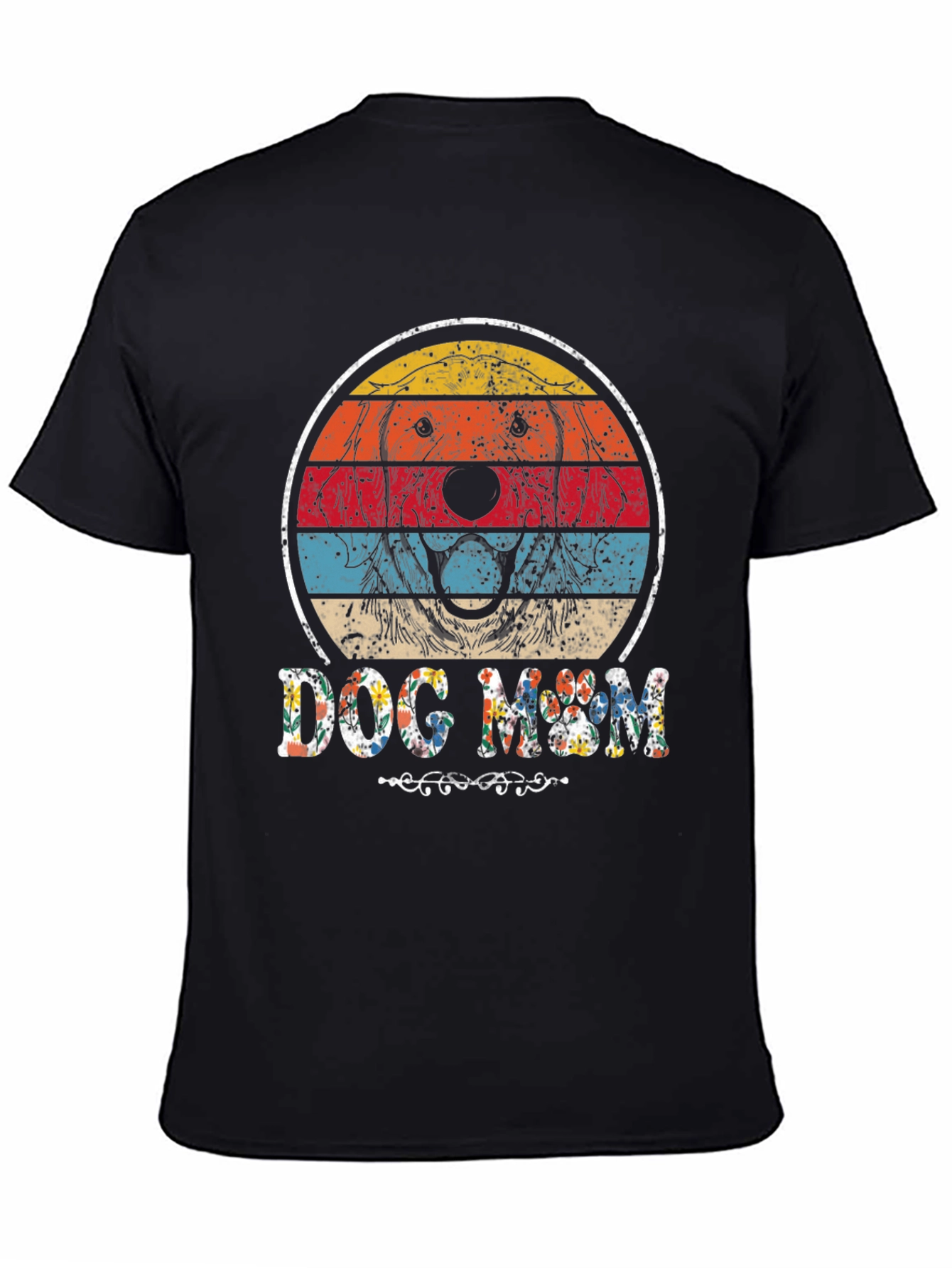 Dog Mom Retro Graphic Tee