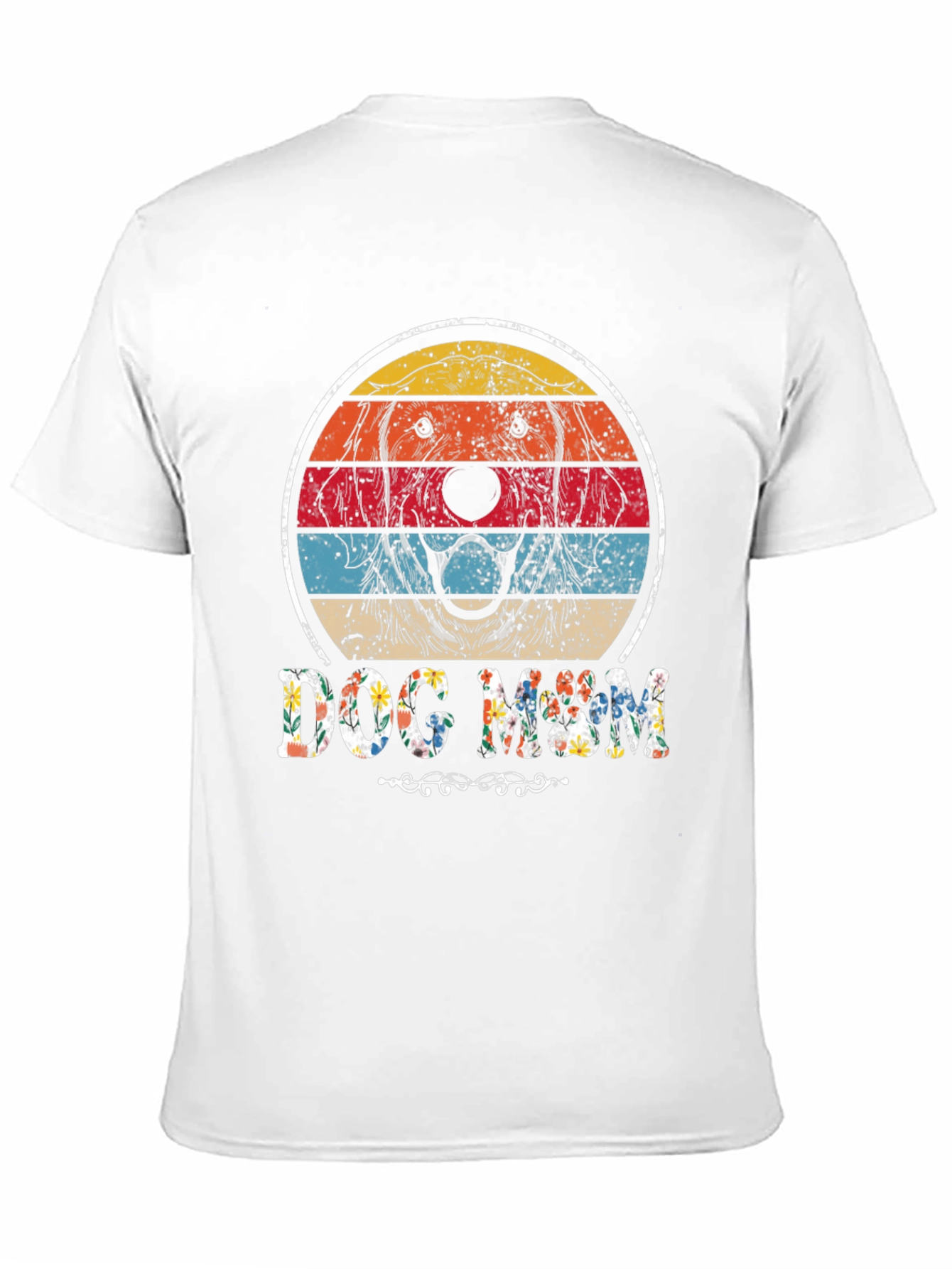 Dog Mom Retro Graphic Tee