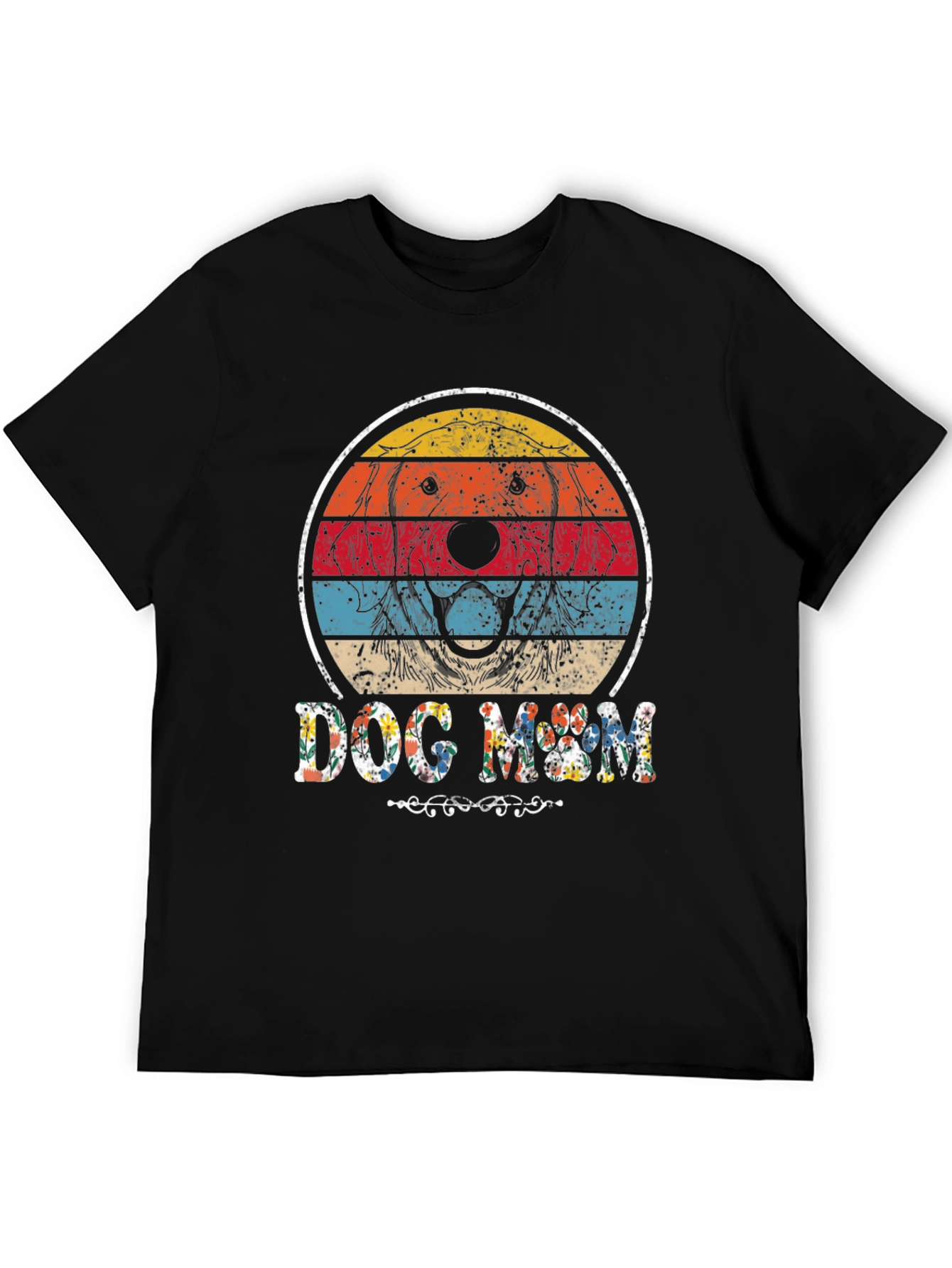 Dog Mom Retro Graphic Tee