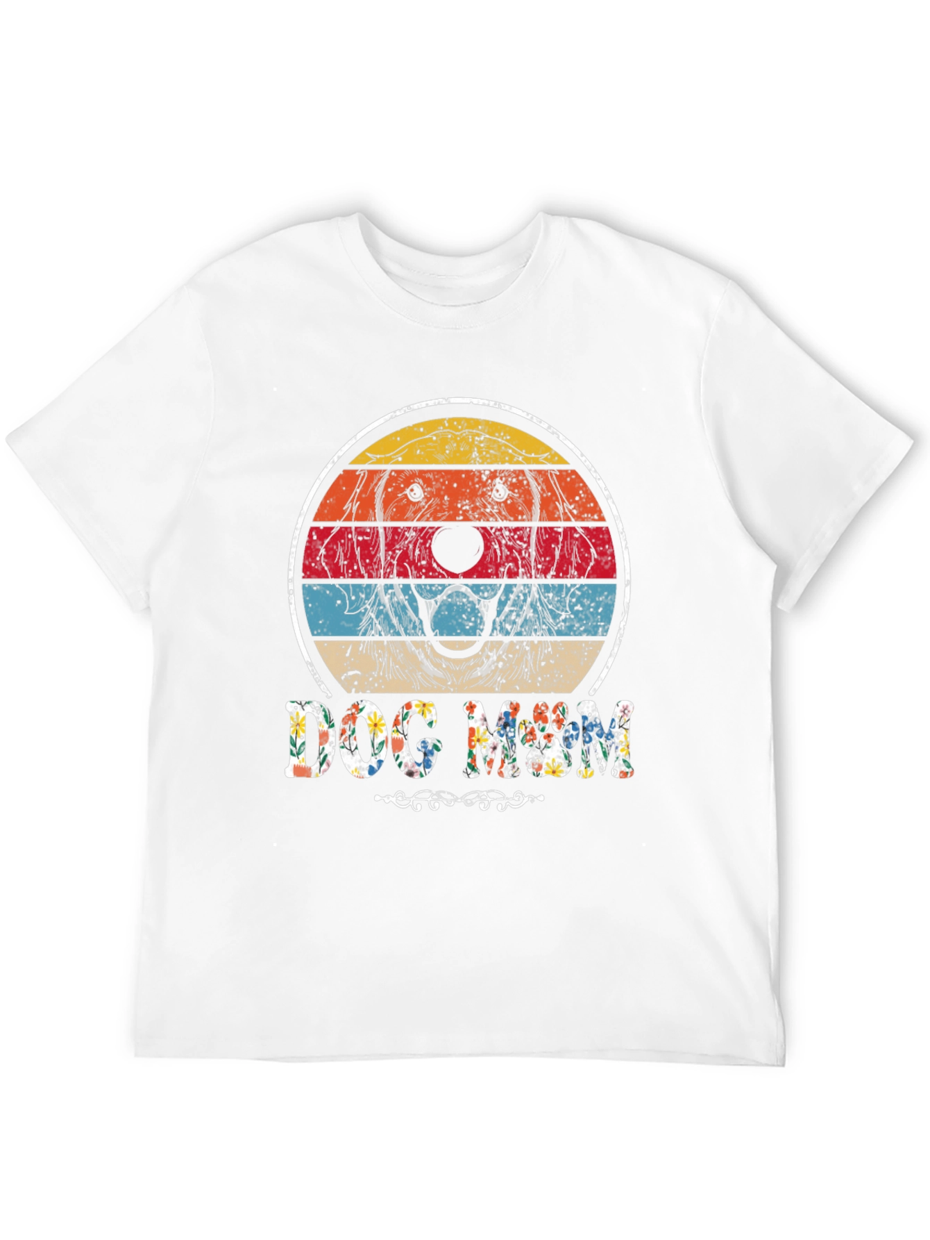 Dog Mom Retro Graphic Tee