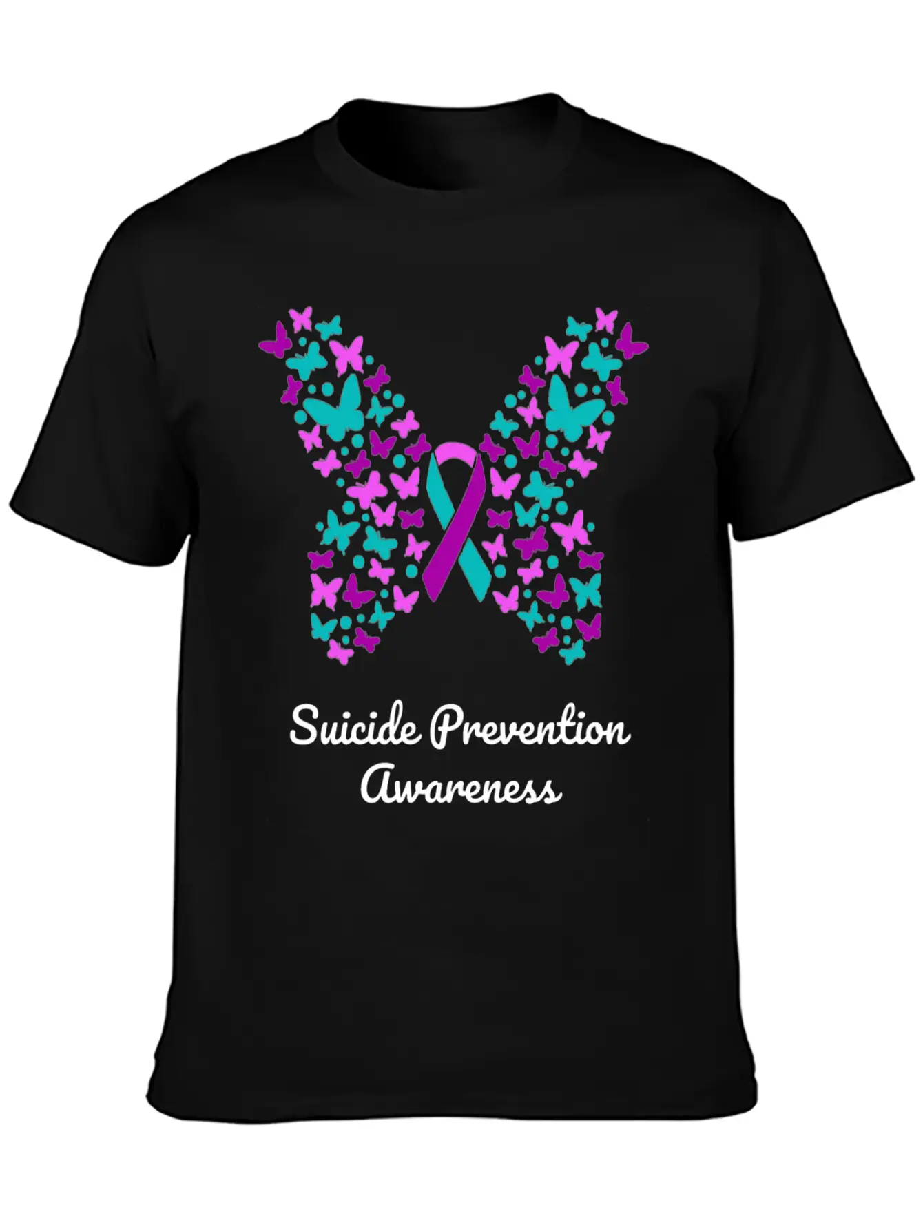 Suicide Prevention Awareness Stylish Everyday T-Shirt – Unisex Basic Cotton Tee