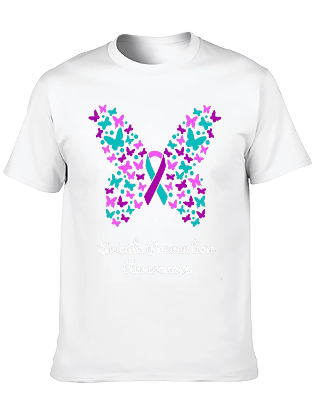 Suicide Prevention Awareness Stylish Everyday T-Shirt – Unisex Basic Cotton Tee