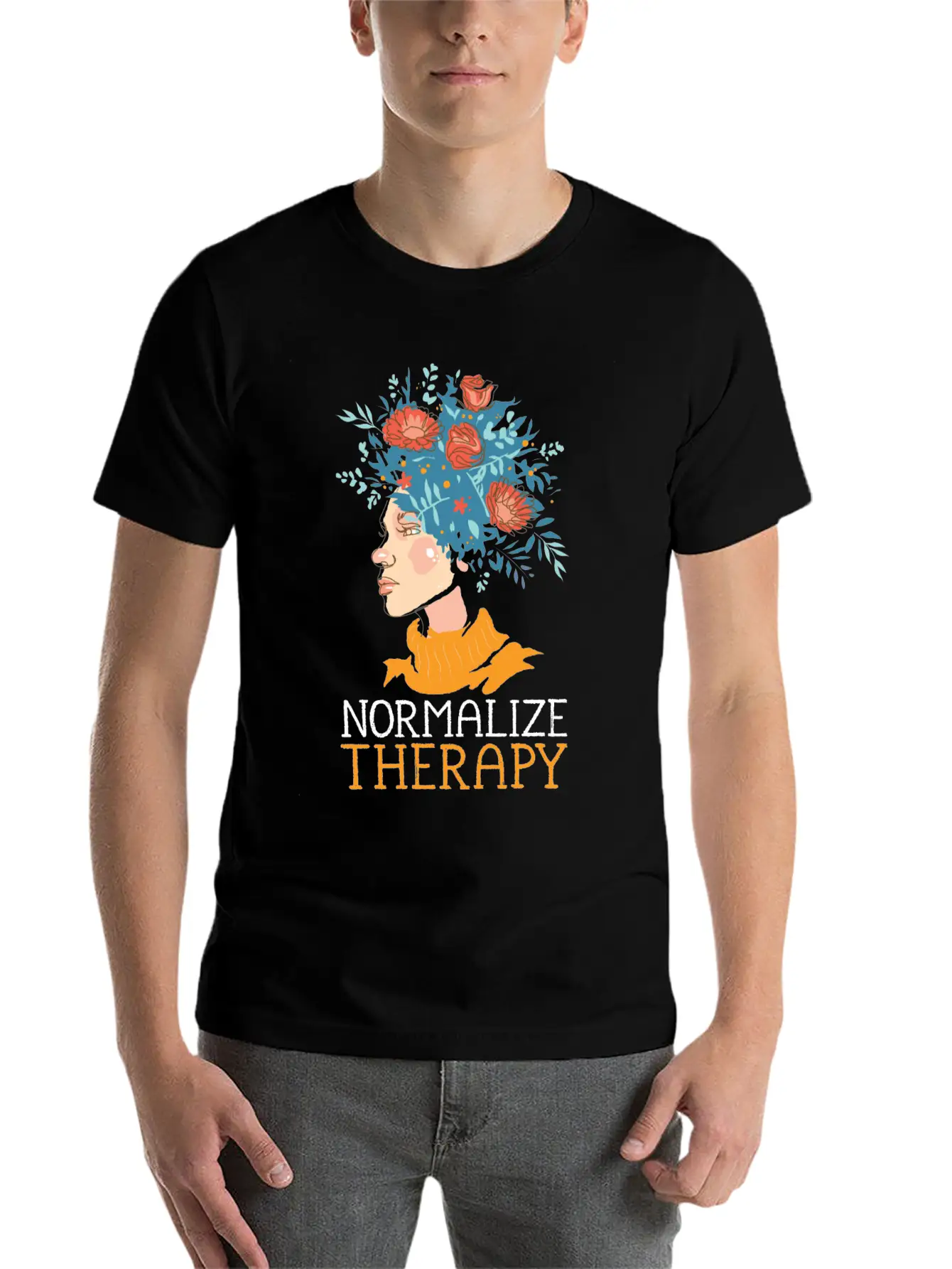 Suicide Prevention Mental Health Awareness Essential Unisex Summer Tee – Soft Cotton Casual Fit
