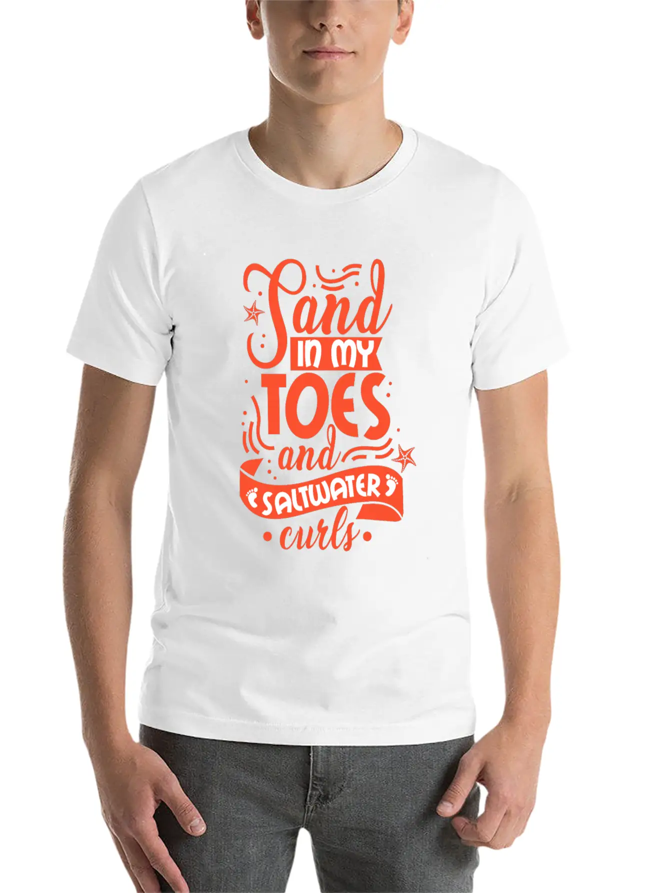 Summer Beach Sea Unisex Casual T-Shirt – Clean Design For Daily Comfort