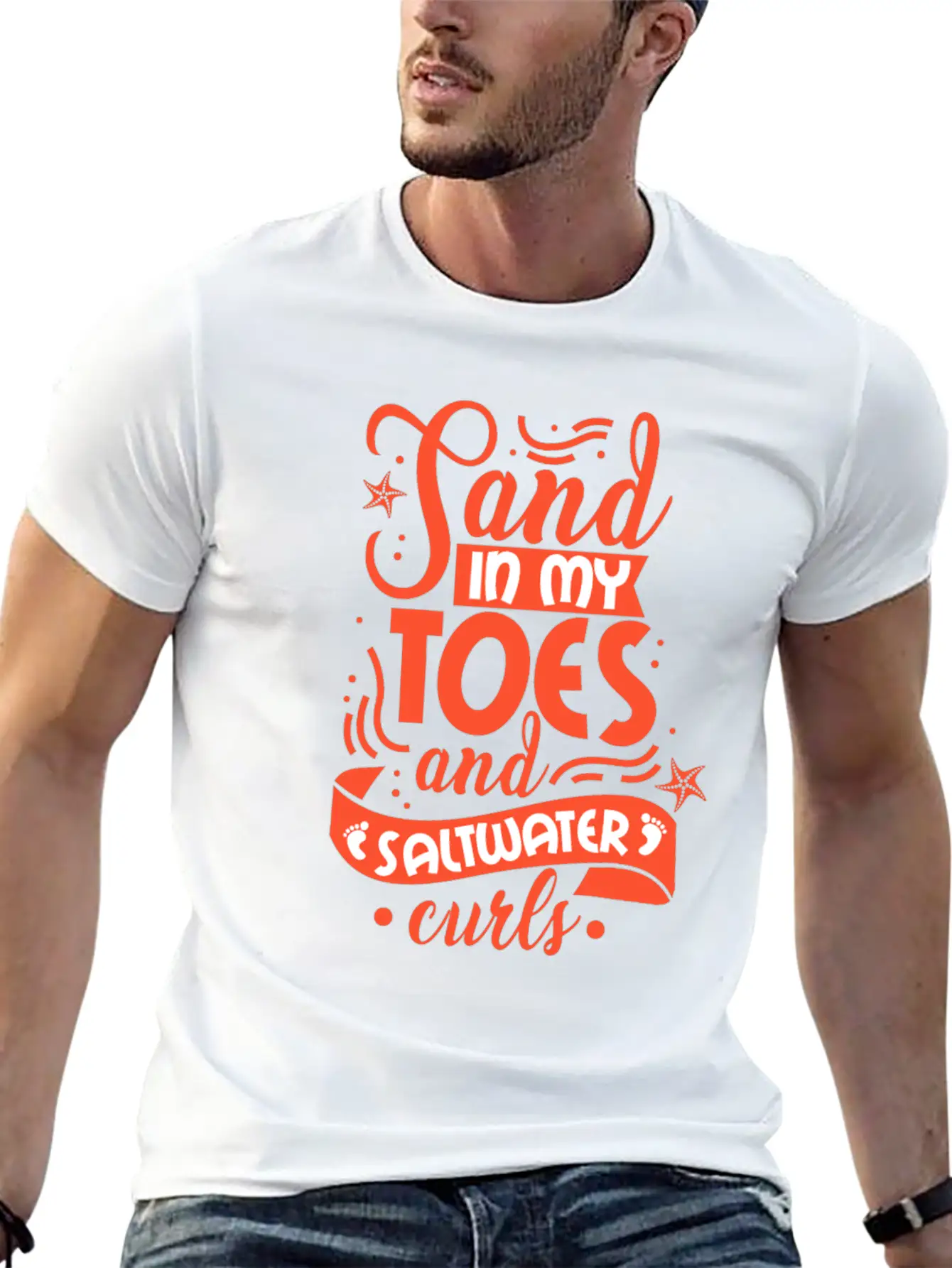 Summer Beach Sea Unisex Casual T-Shirt – Clean Design For Daily Comfort
