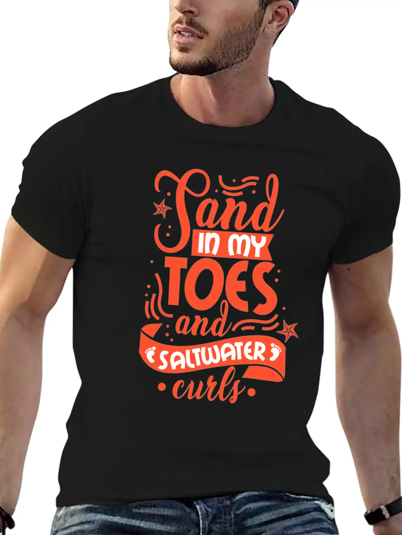 Summer Beach Sea Unisex Casual T-Shirt – Clean Design For Daily Comfort