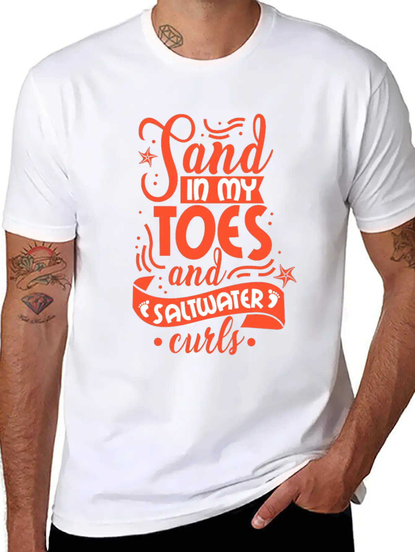 Summer Beach Sea Unisex Casual T-Shirt – Clean Design For Daily Comfort