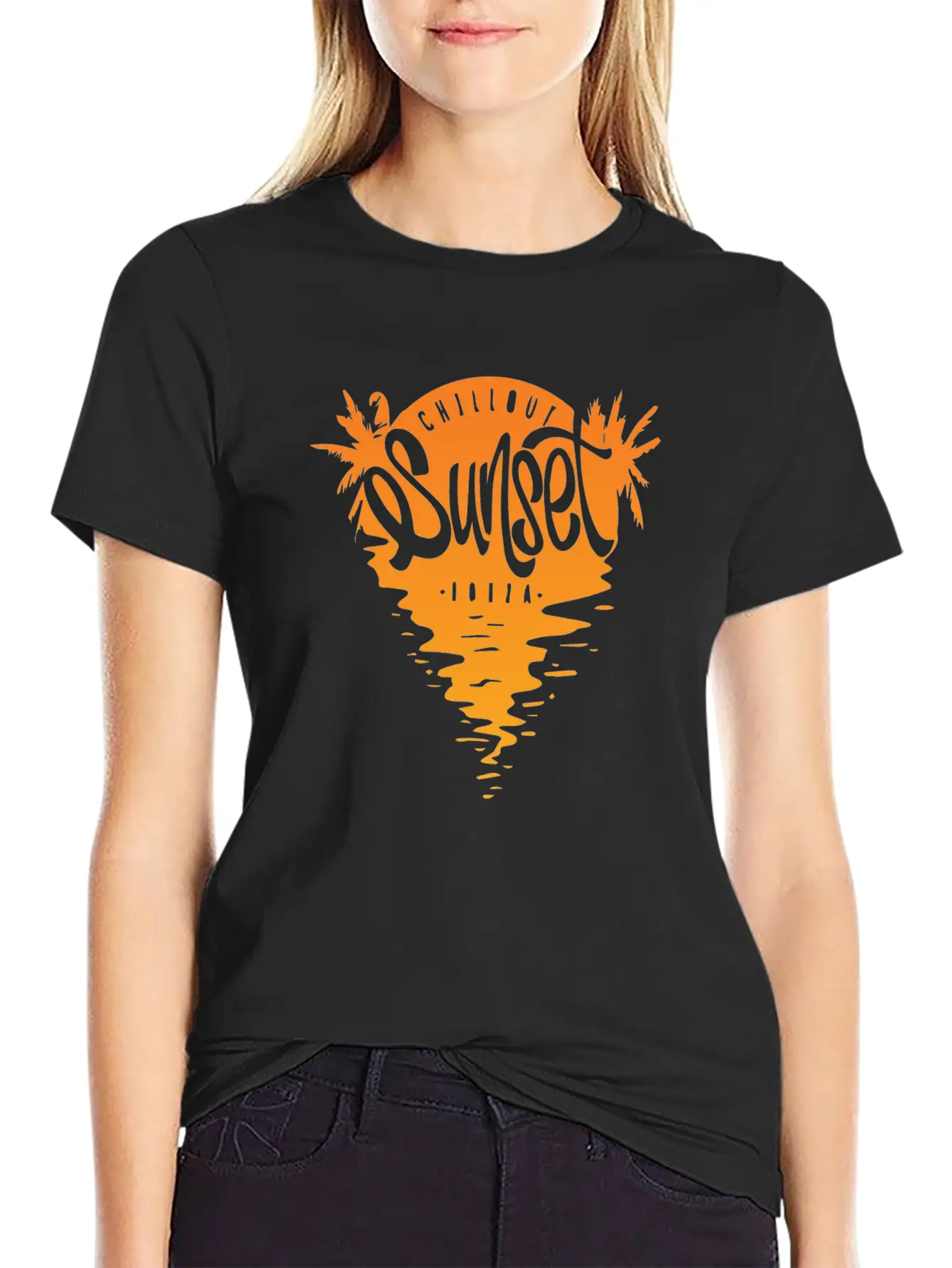 SUMMER BEAUTY Comfortable Minimalist Graphic Tee – Summer Style Essential