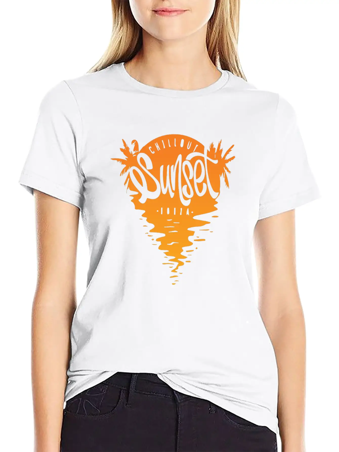 SUMMER BEAUTY Comfortable Minimalist Graphic Tee – Summer Style Essential