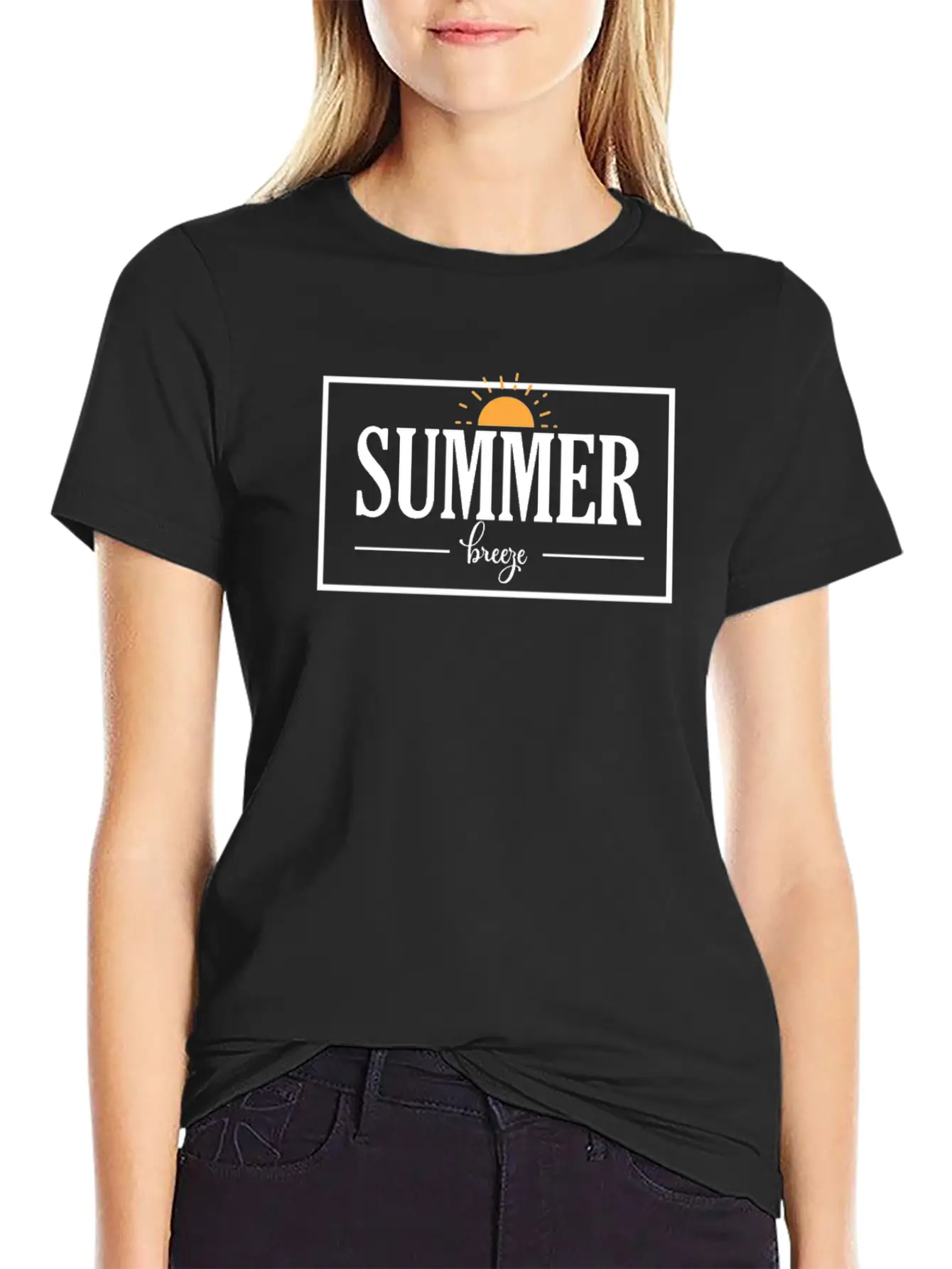 Summer Breeze #2 Timeless Short Sleeve Tee – Comfy And Minimalist Design