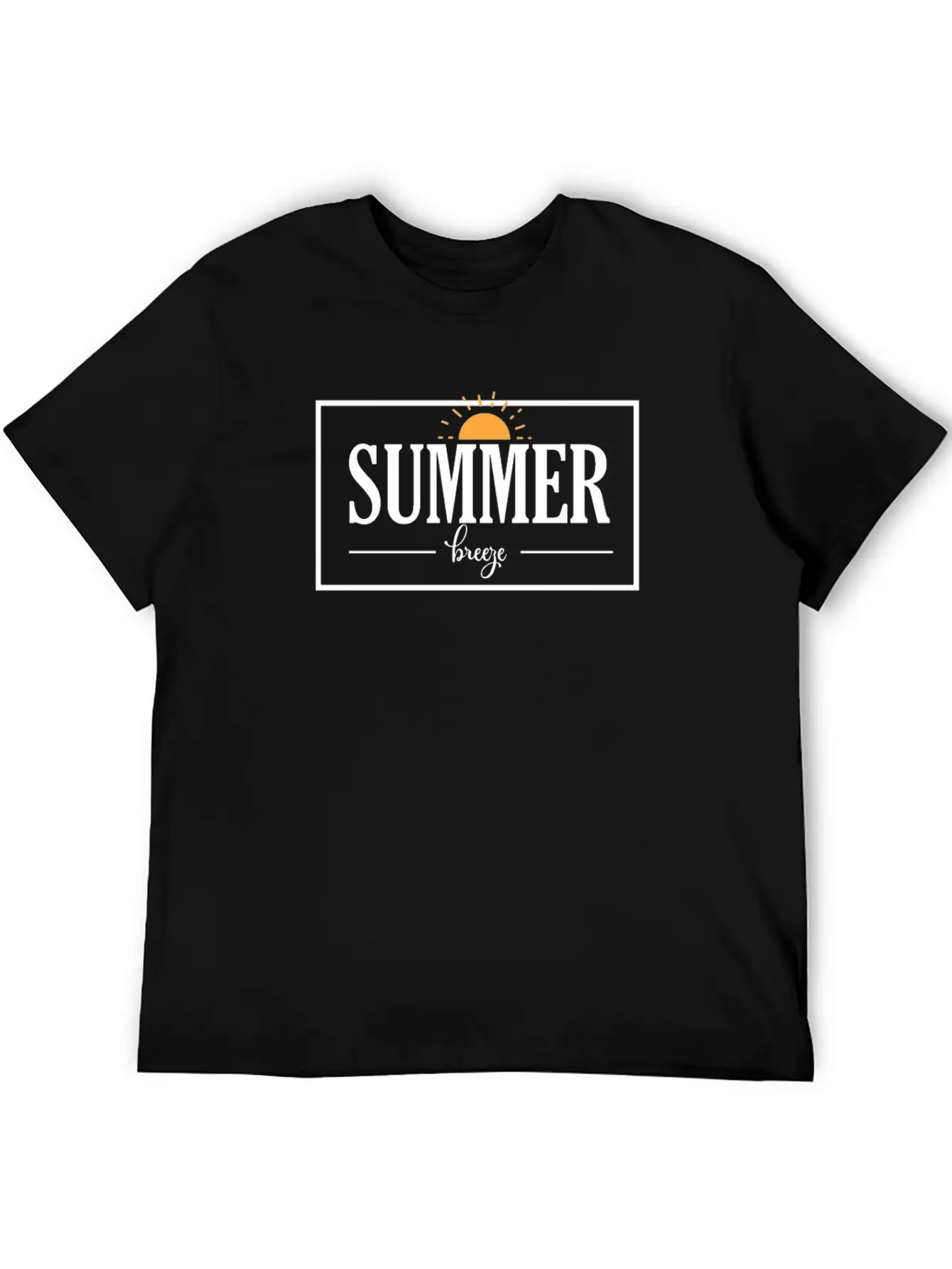 Summer Breeze #2 Timeless Short Sleeve Tee – Comfy And Minimalist Design