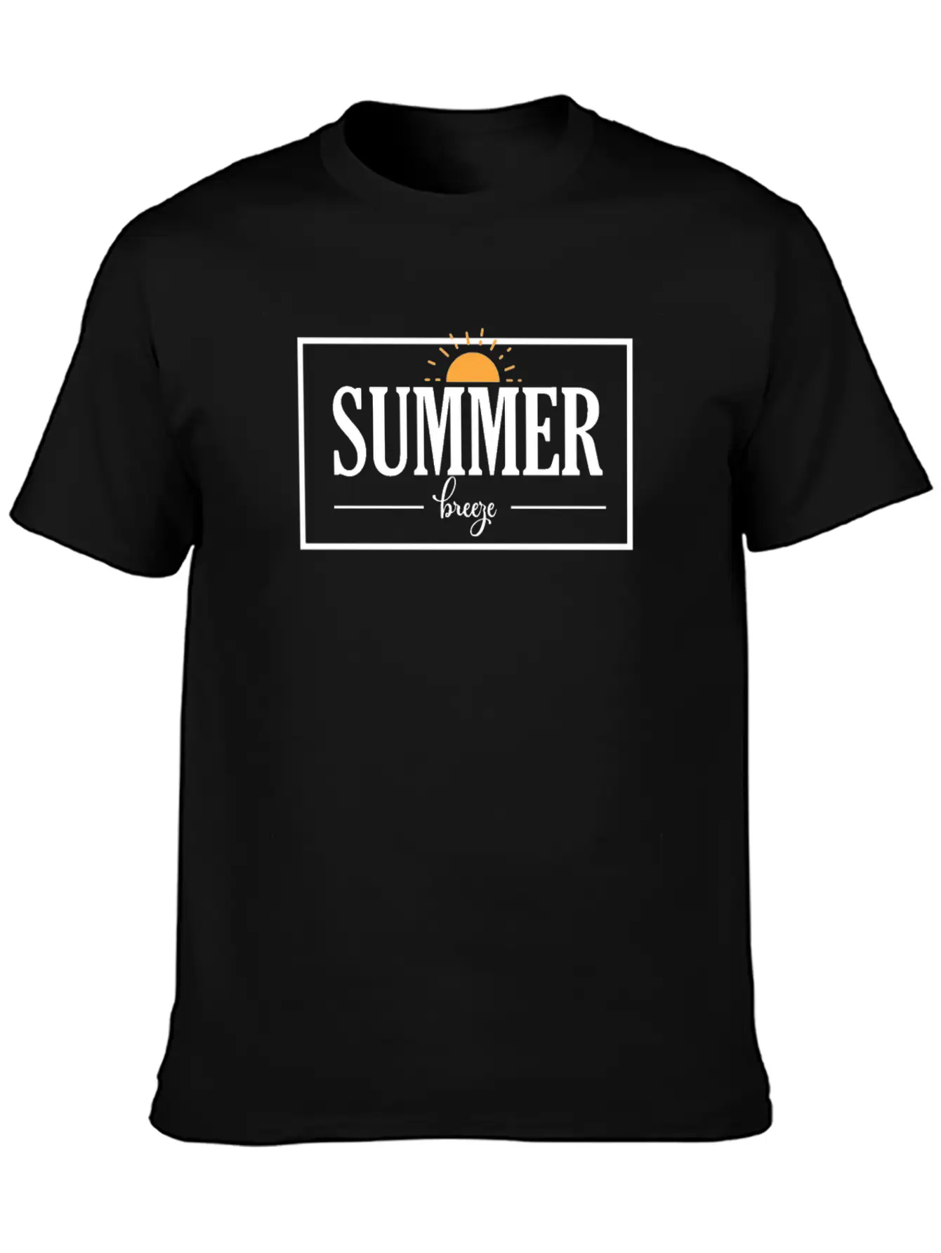 Summer Breeze #2 Timeless Short Sleeve Tee – Comfy And Minimalist Design