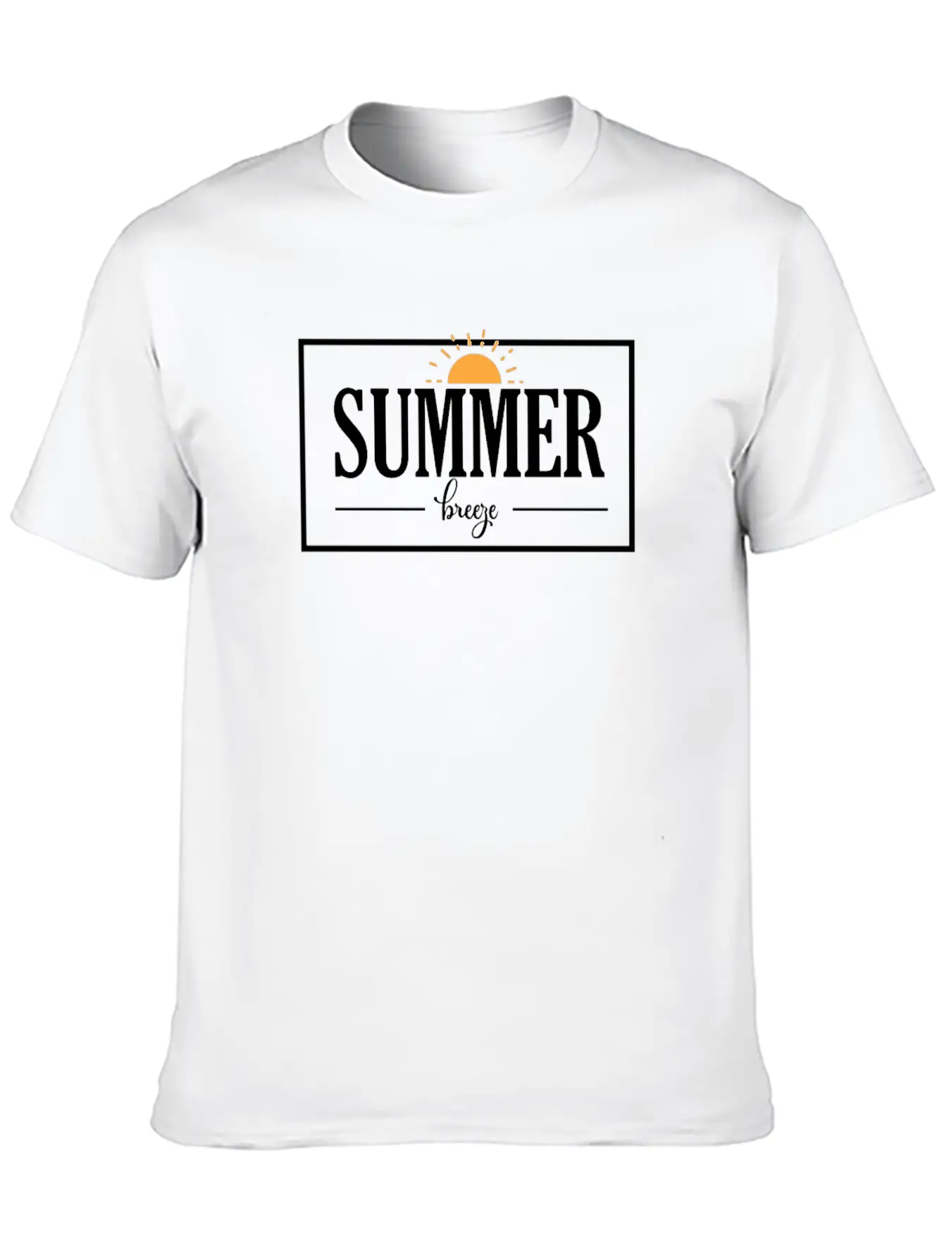 Summer Breeze #2 Timeless Short Sleeve Tee – Comfy And Minimalist Design