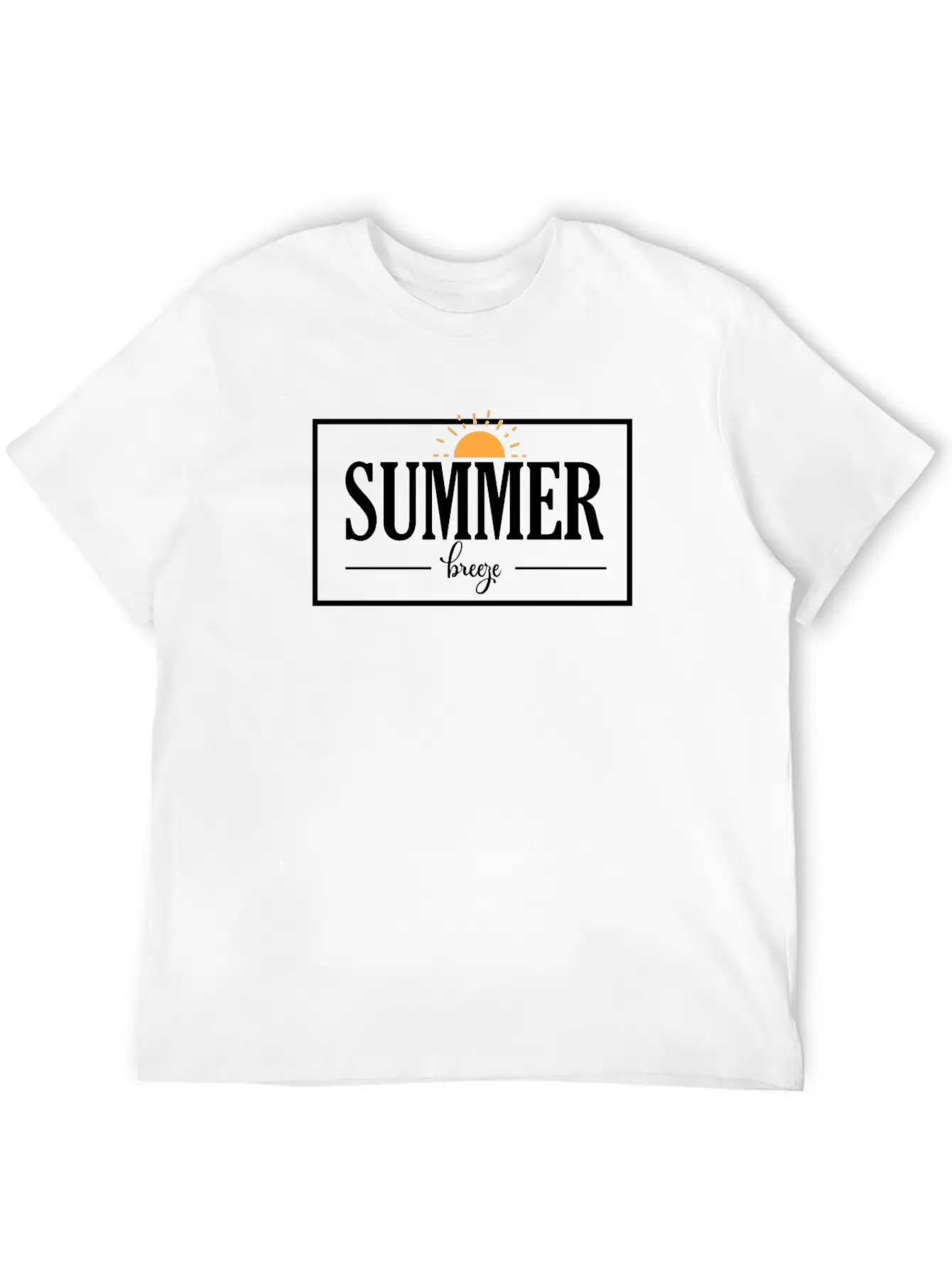 Summer Breeze #2 Timeless Short Sleeve Tee – Comfy And Minimalist Design