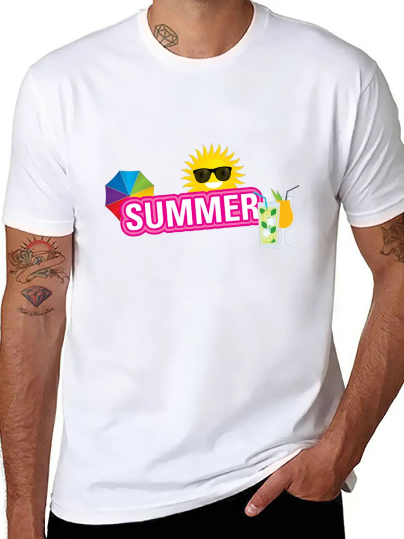 Summer Fun Stylish Everyday T-Shirt – Unisex Basic Cotton Tee