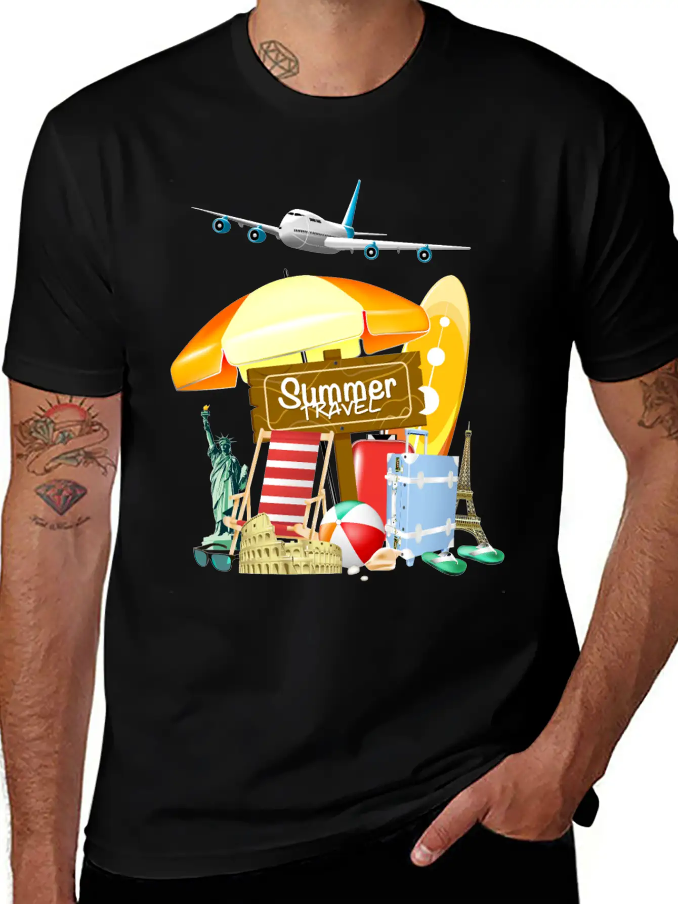 Summer Travel Stylish Everyday T-Shirt – Unisex Basic Cotton Tee
