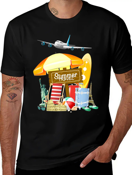 Summer Travel Stylish Everyday T-Shirt – Unisex Basic Cotton Tee