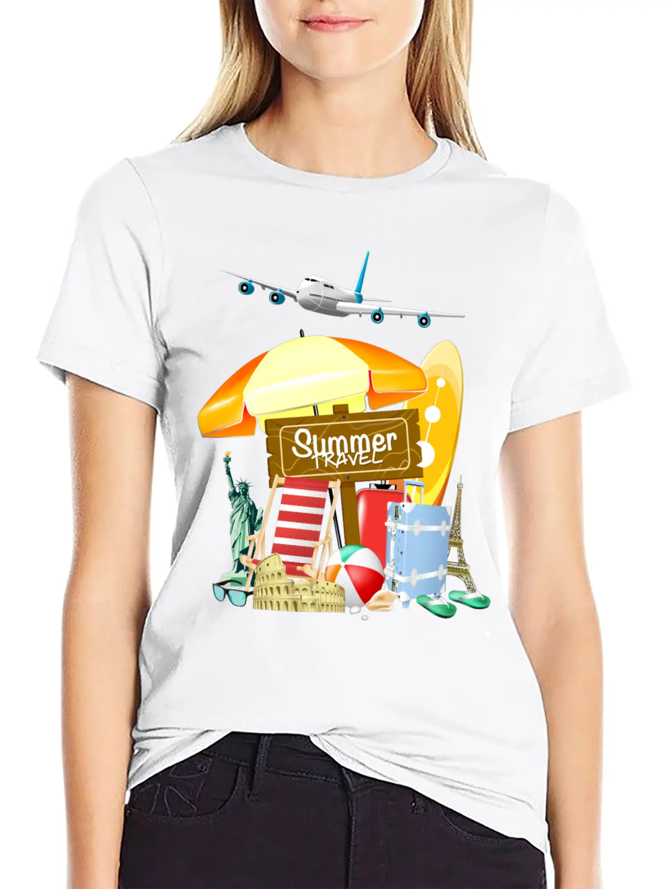 Summer Travel Stylish Everyday T-Shirt – Unisex Basic Cotton Tee
