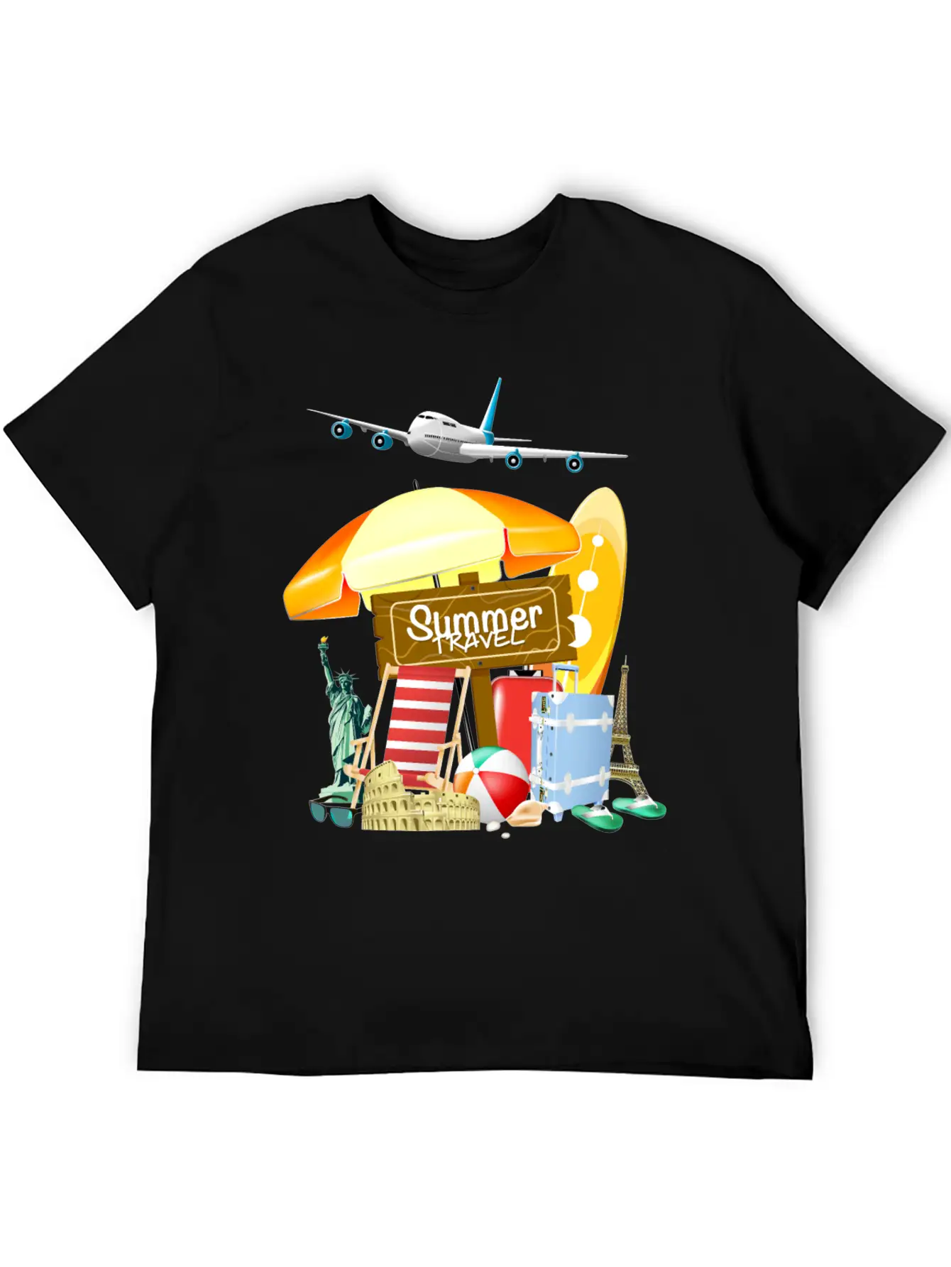 Summer Travel Stylish Everyday T-Shirt – Unisex Basic Cotton Tee