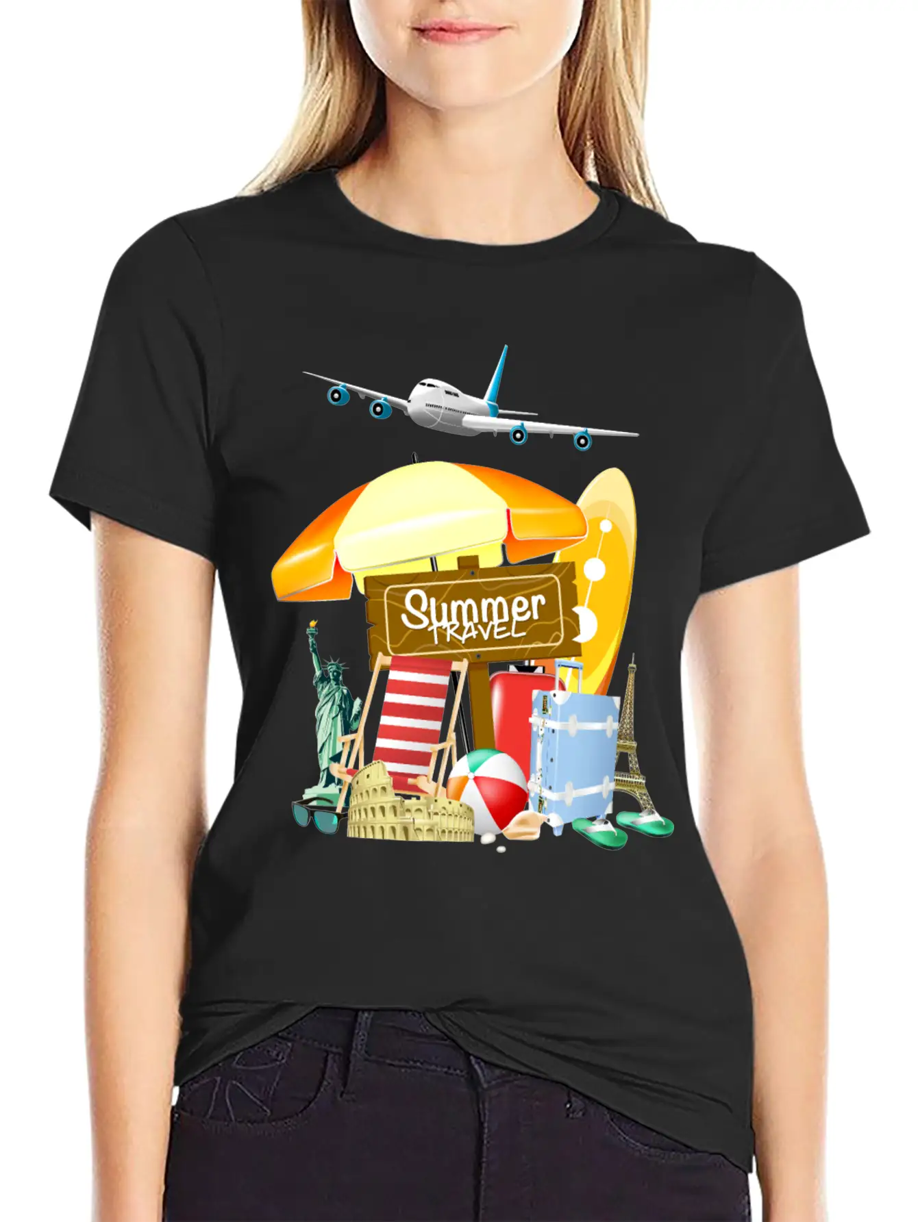 Summer Travel Stylish Everyday T-Shirt – Unisex Basic Cotton Tee