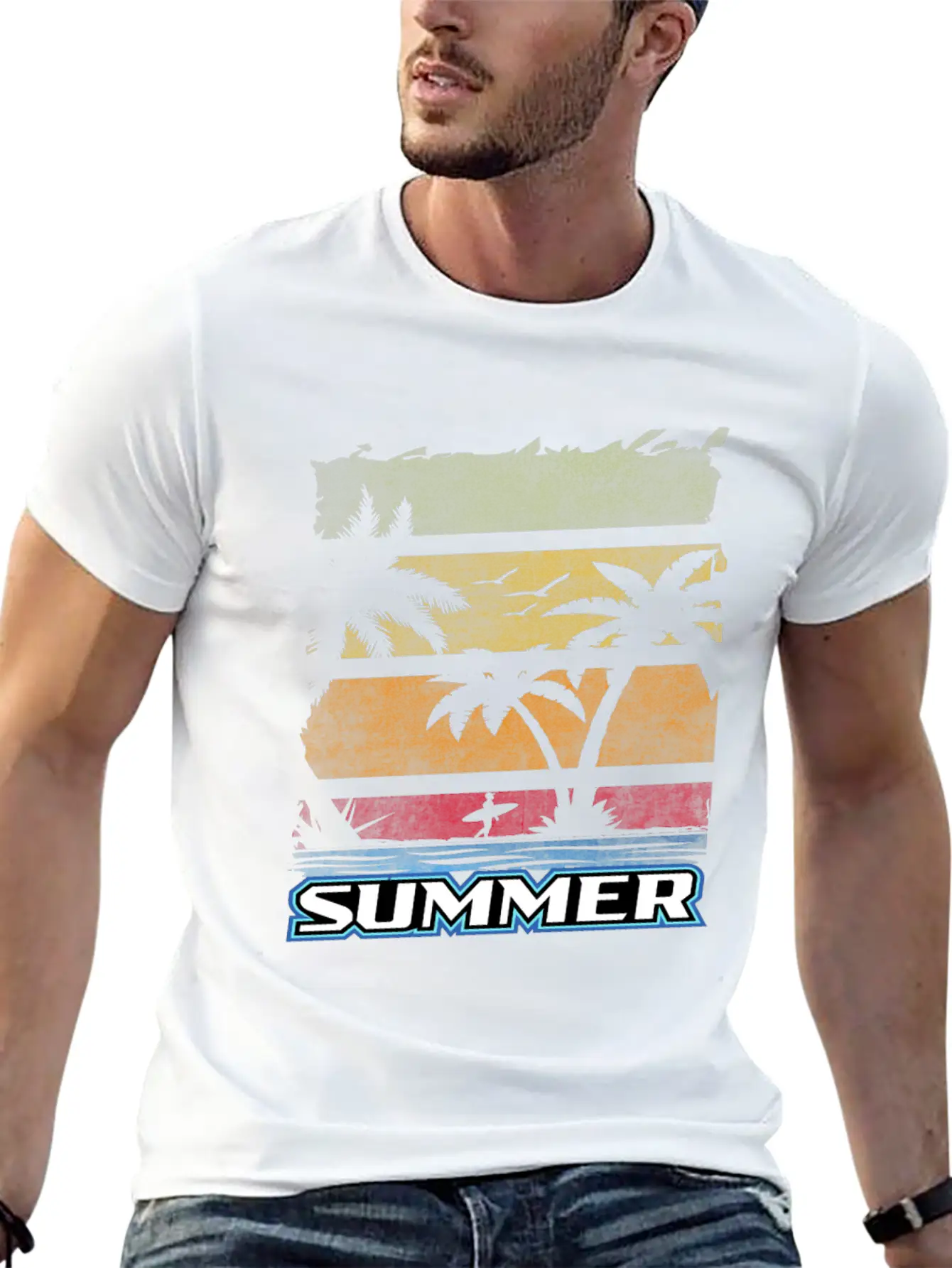 Summer Unisex Short Sleeve Soft Cotton T-Shirt – Casual Everyday Wear