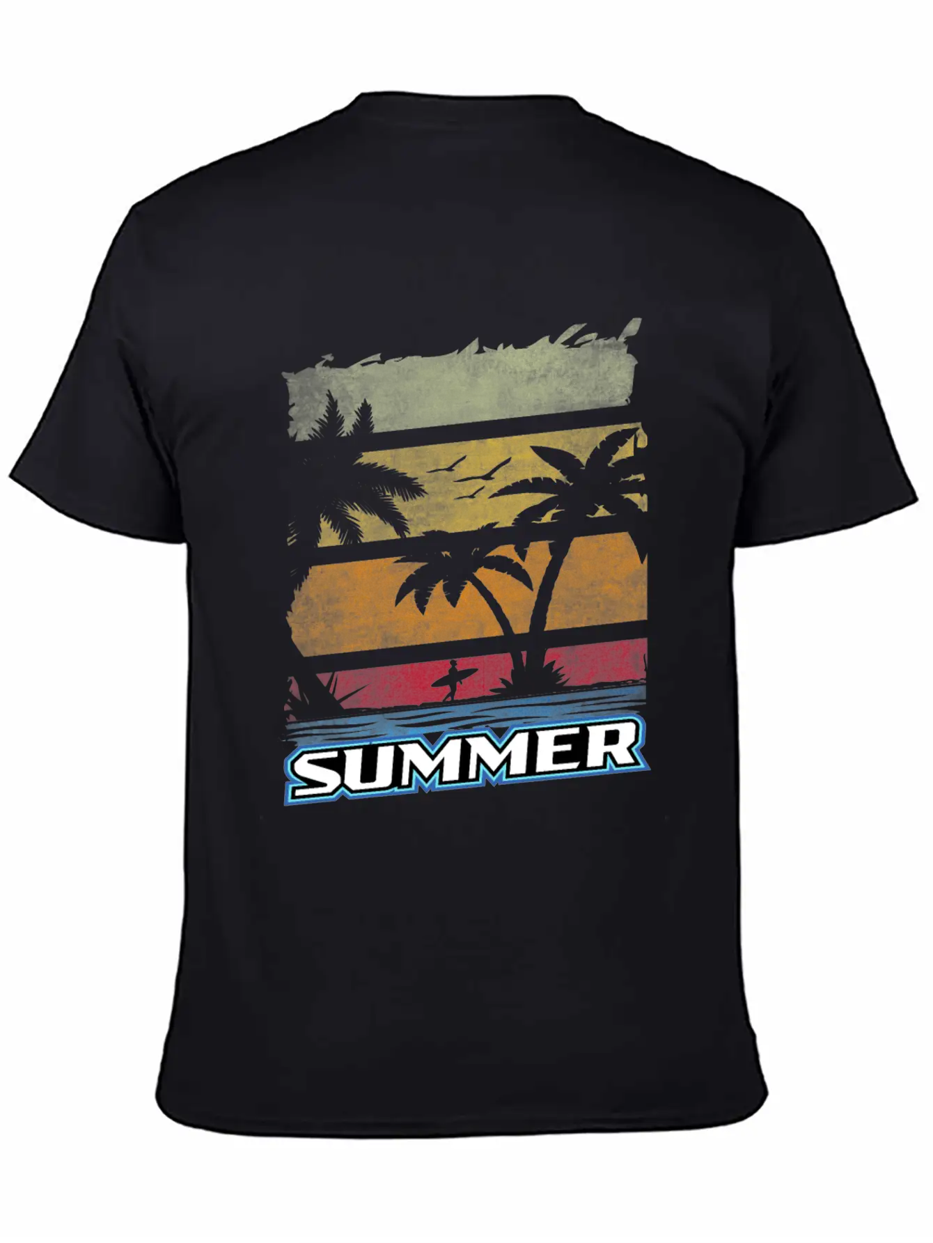 Summer Unisex Short Sleeve Soft Cotton T-Shirt – Casual Everyday Wear