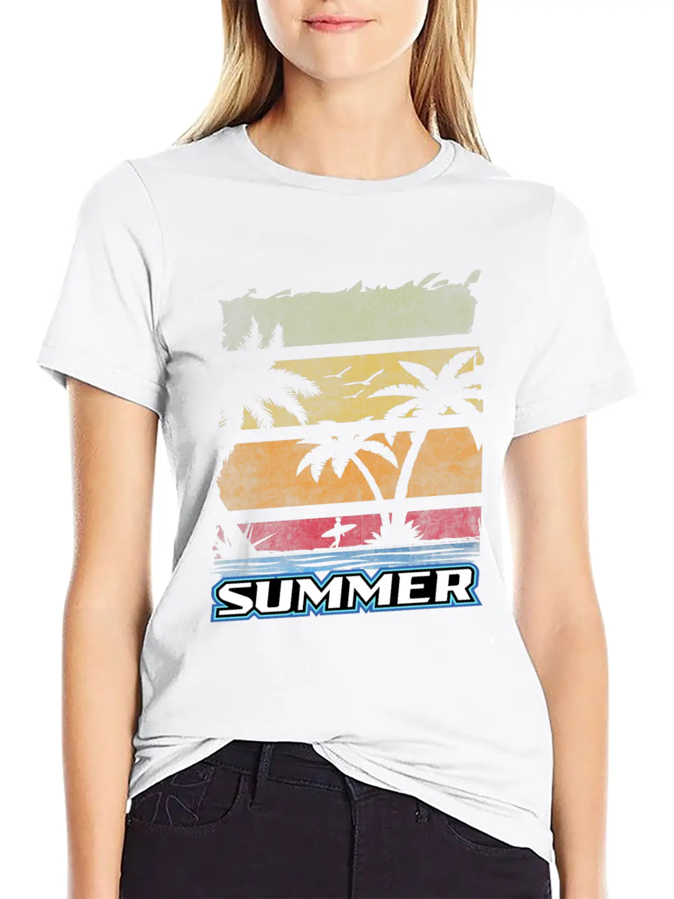Summer Unisex Short Sleeve Soft Cotton T-Shirt – Casual Everyday Wear