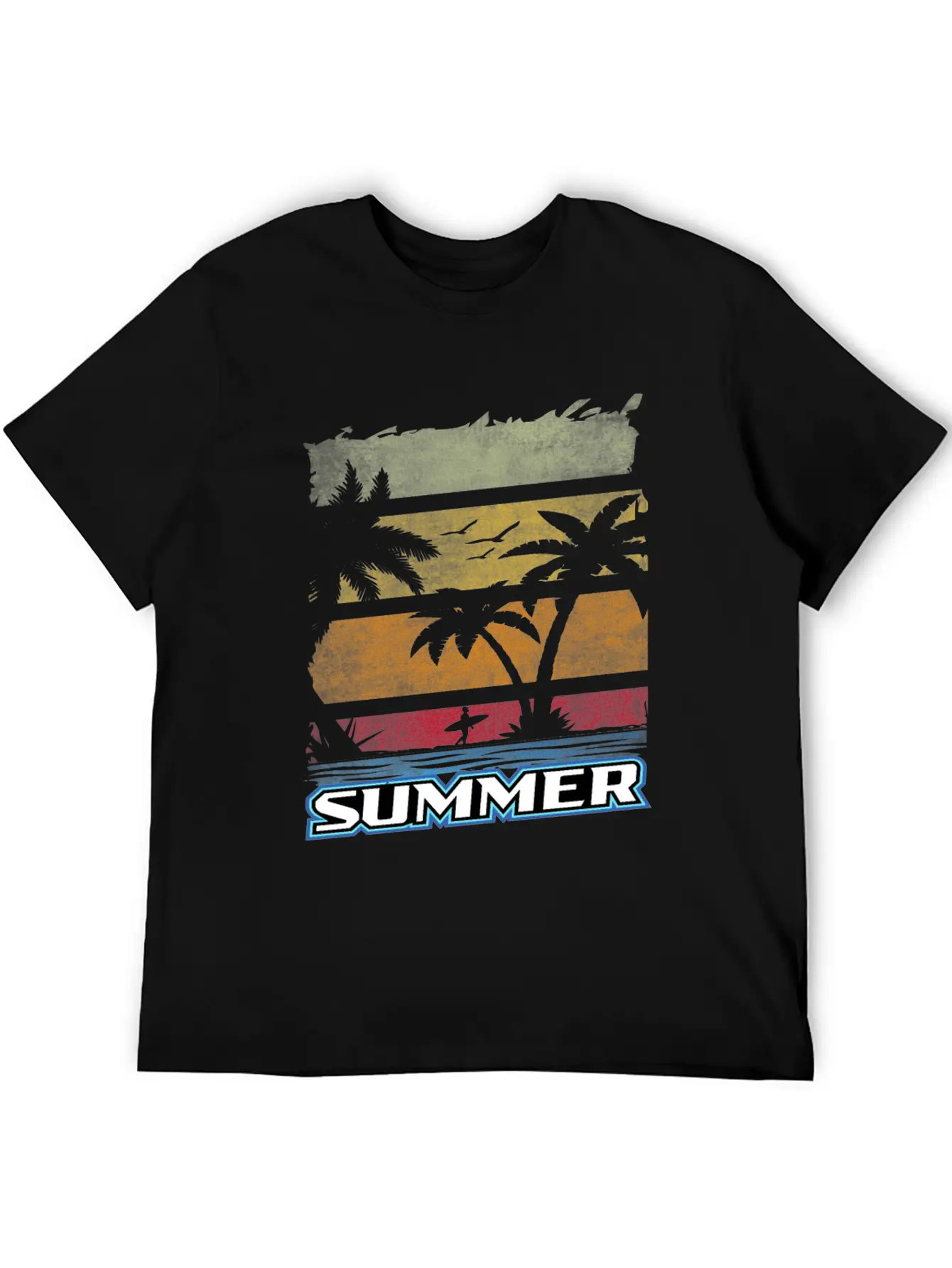 Summer Unisex Short Sleeve Soft Cotton T-Shirt – Casual Everyday Wear
