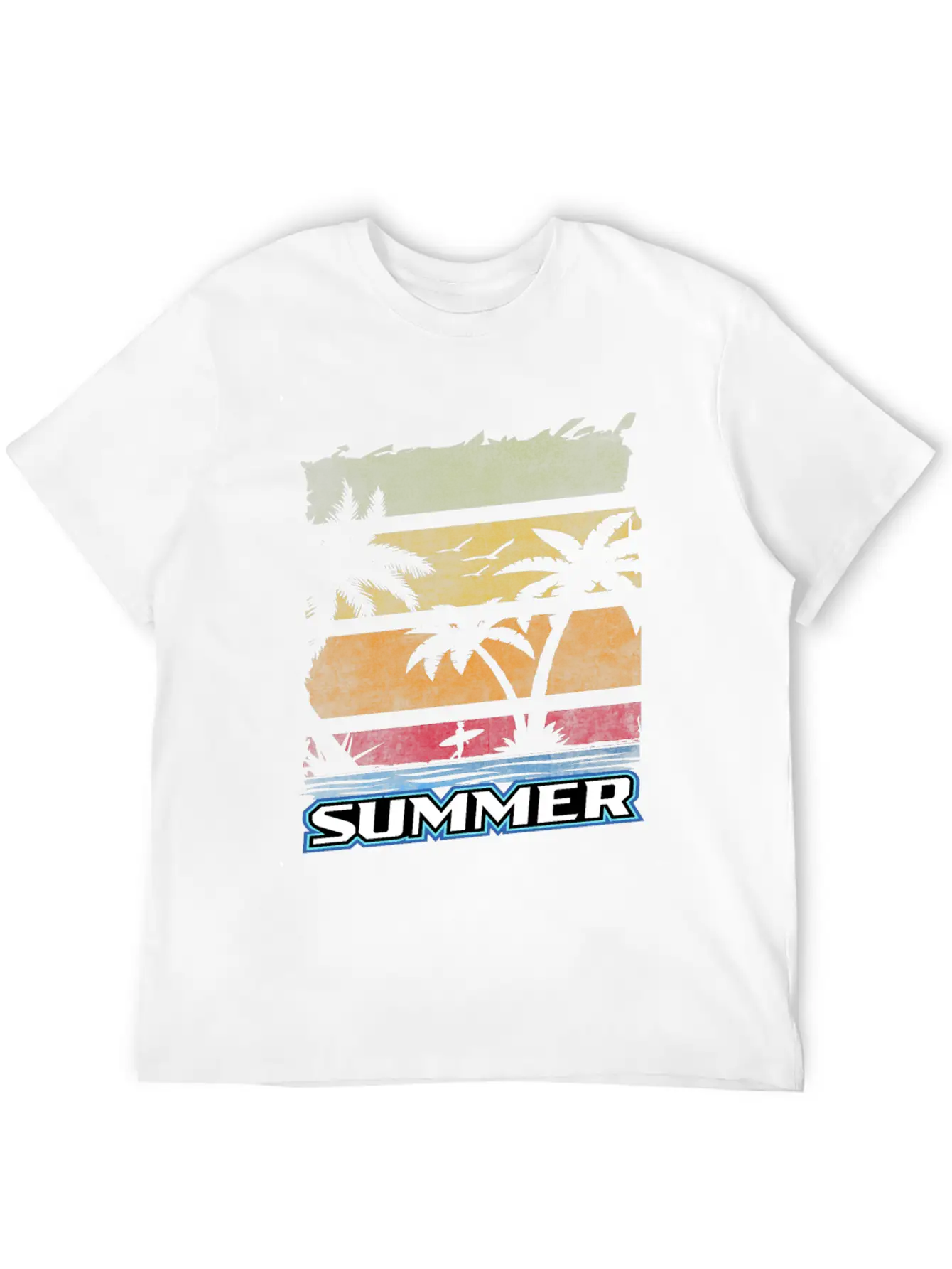 Summer Unisex Short Sleeve Soft Cotton T-Shirt – Casual Everyday Wear