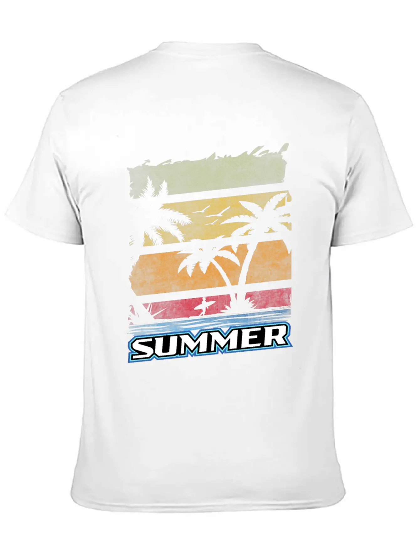 Summer Unisex Short Sleeve Soft Cotton T-Shirt – Casual Everyday Wear