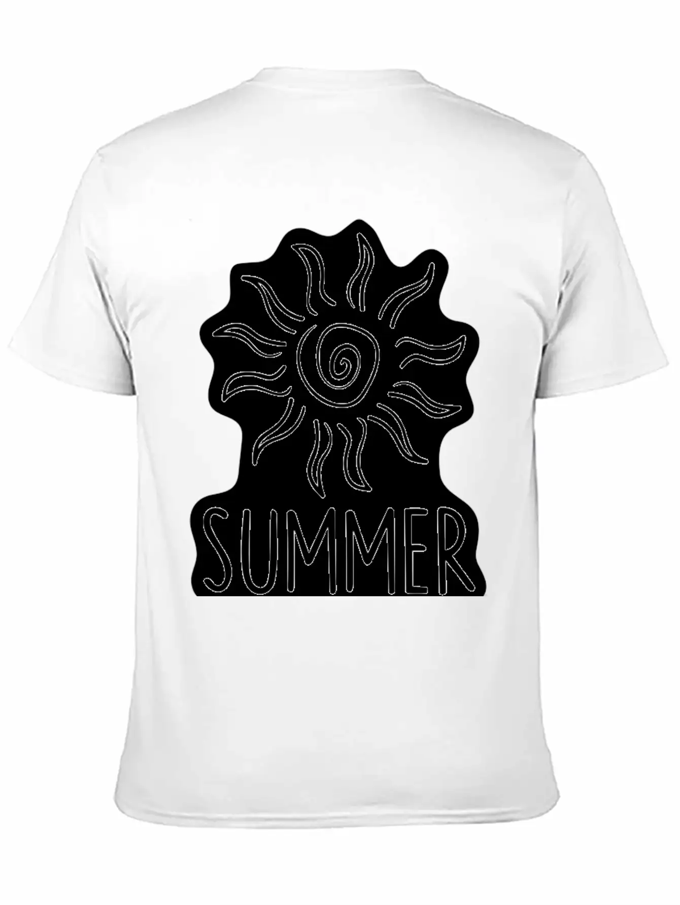 Summer Vibes Basic Graphic T-Shirt – Daily Comfort In Soft Cotton